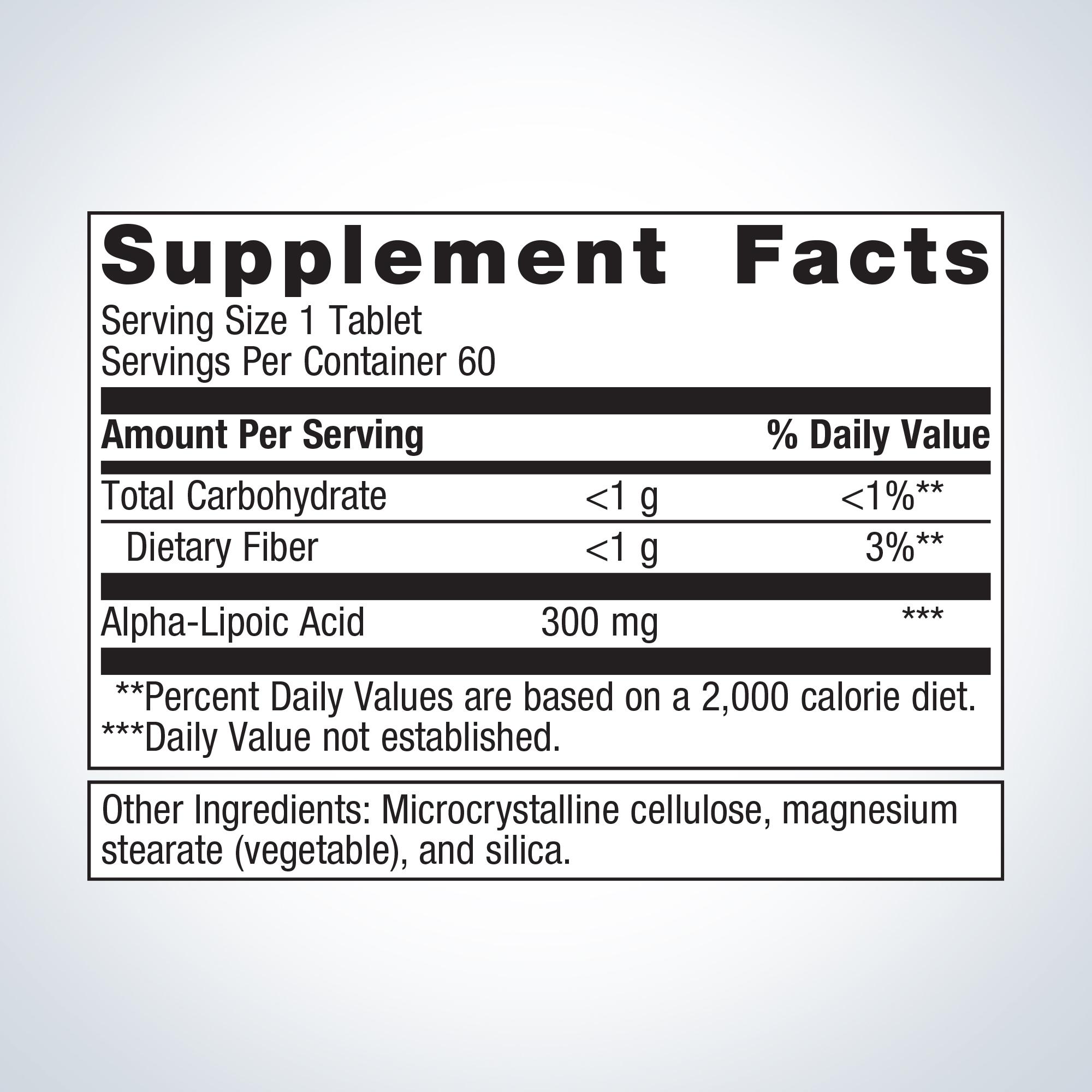 Alpha-Lipoic Acid 300 mg | Metagenics