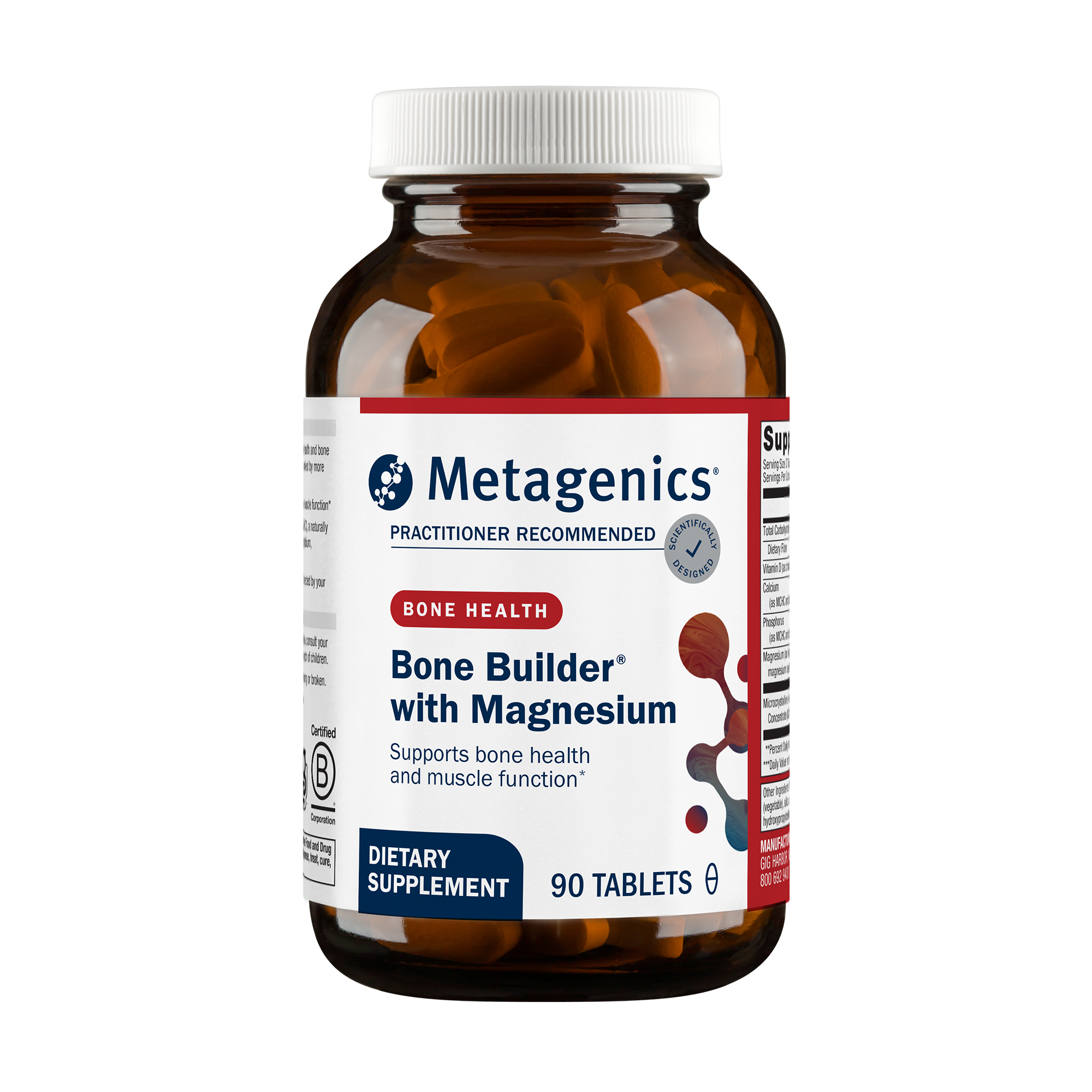 Bone BuilderÂ® with Magnesium | Metagenics