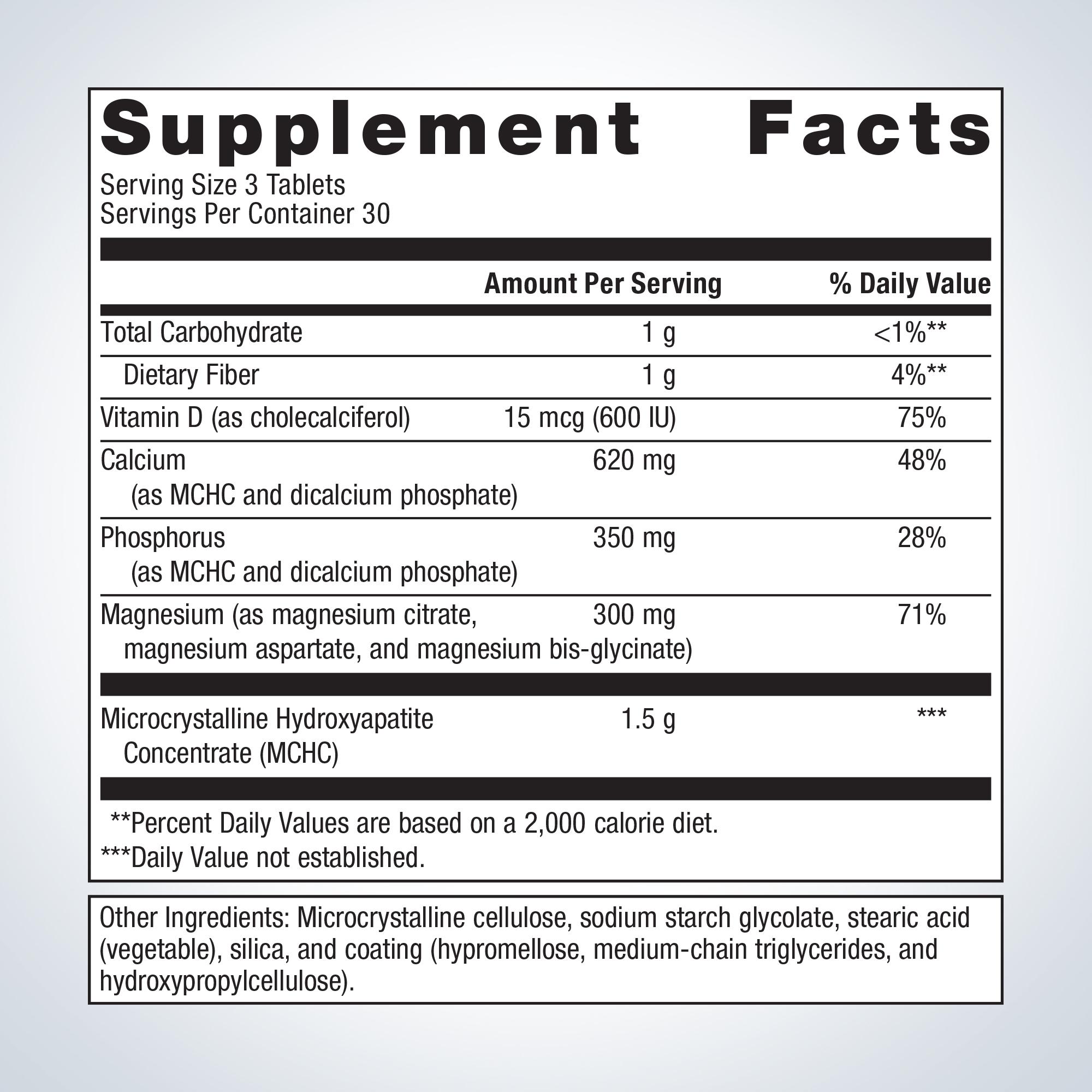 Bone BuilderÂ® with Magnesium | Metagenics
