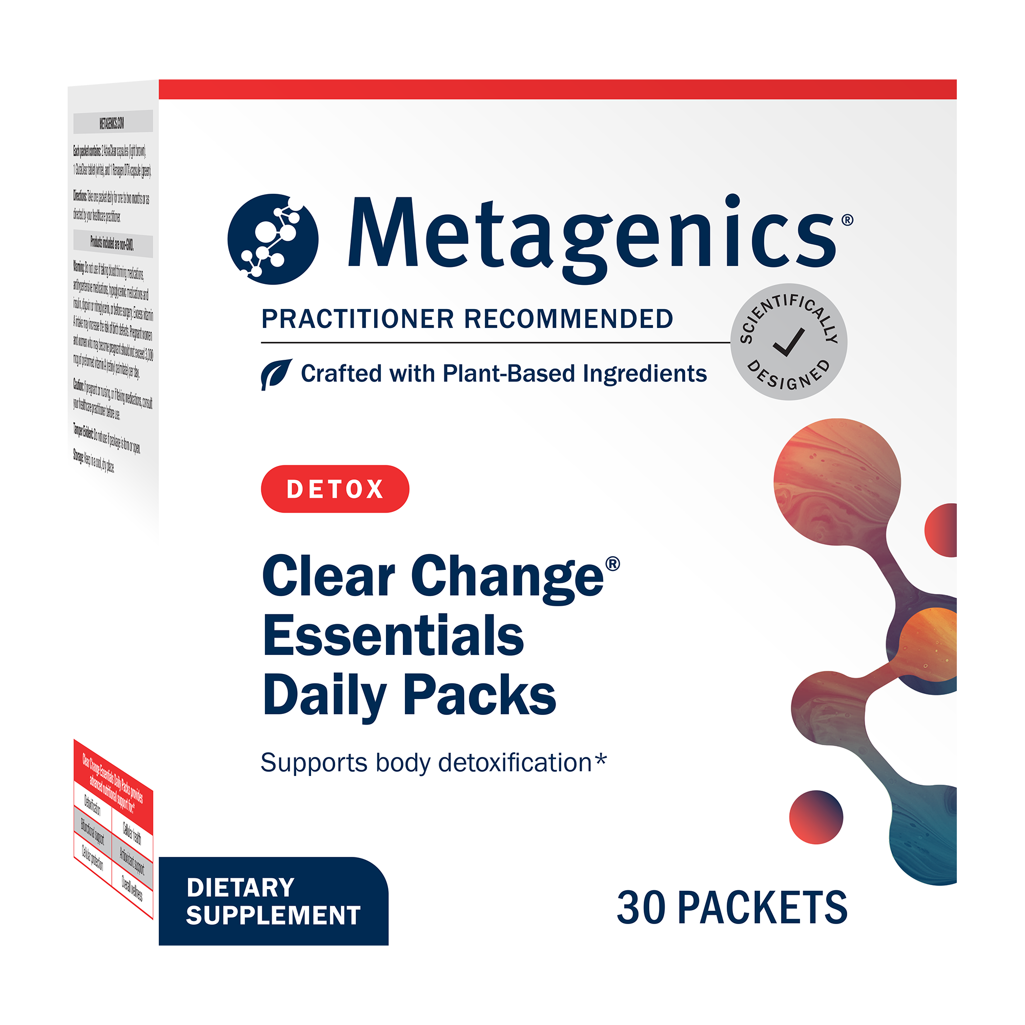 Clear Change Essentials Daily Packs | Metagenics