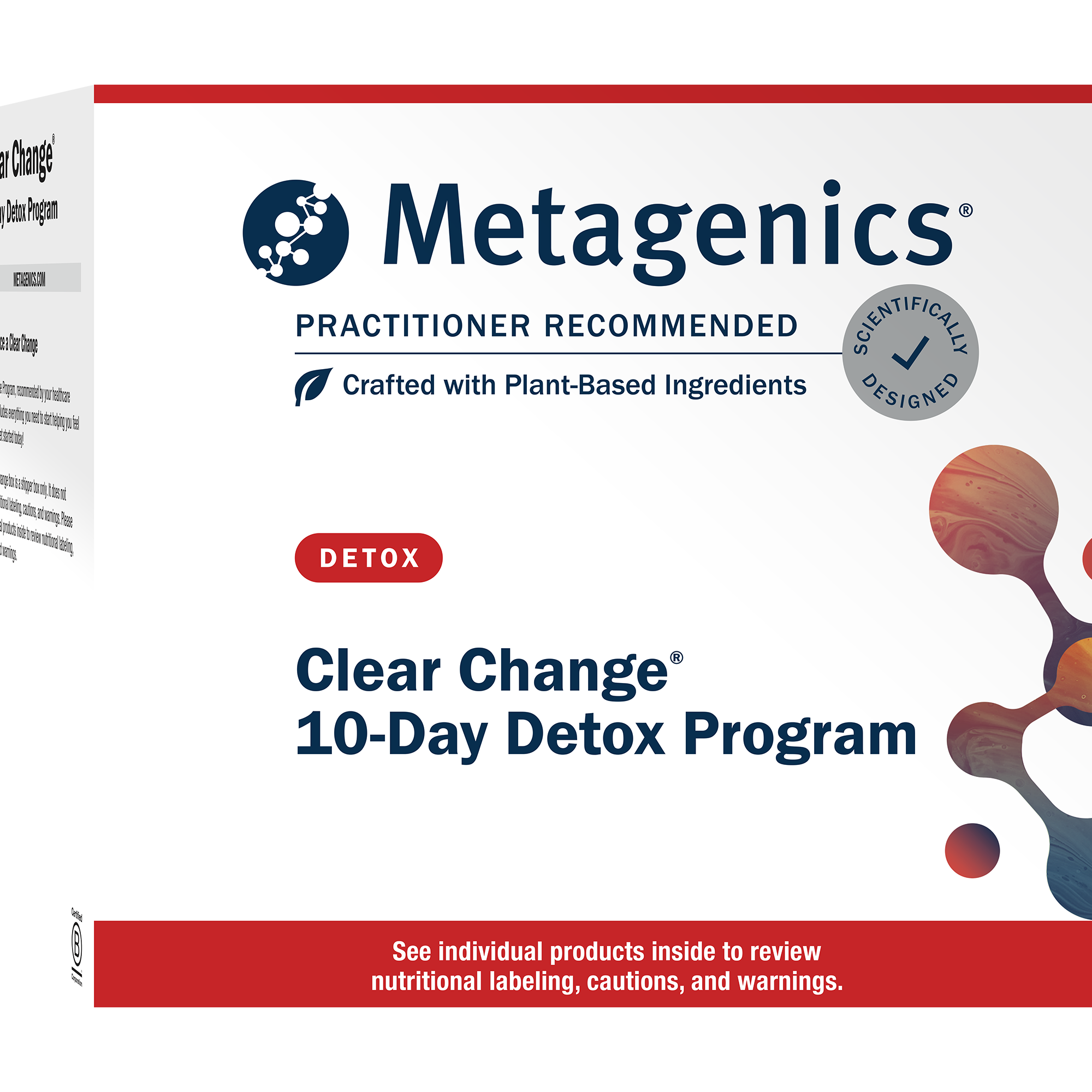 Clear ChangeÂ® 10-Day Detox Program | Metagenics