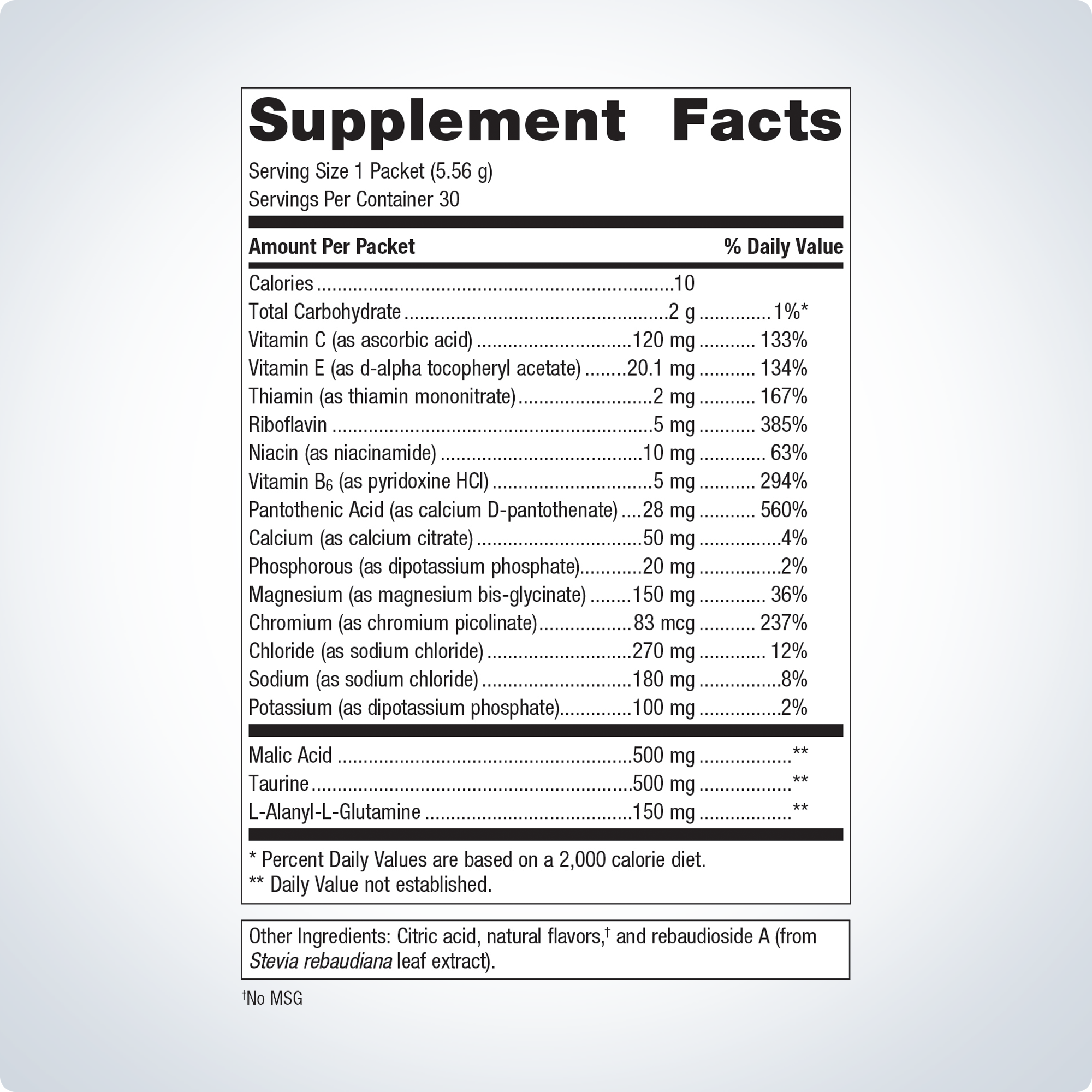EnduraÂ® Electrolyte Powder for Enhanced Hydration | Metagenics