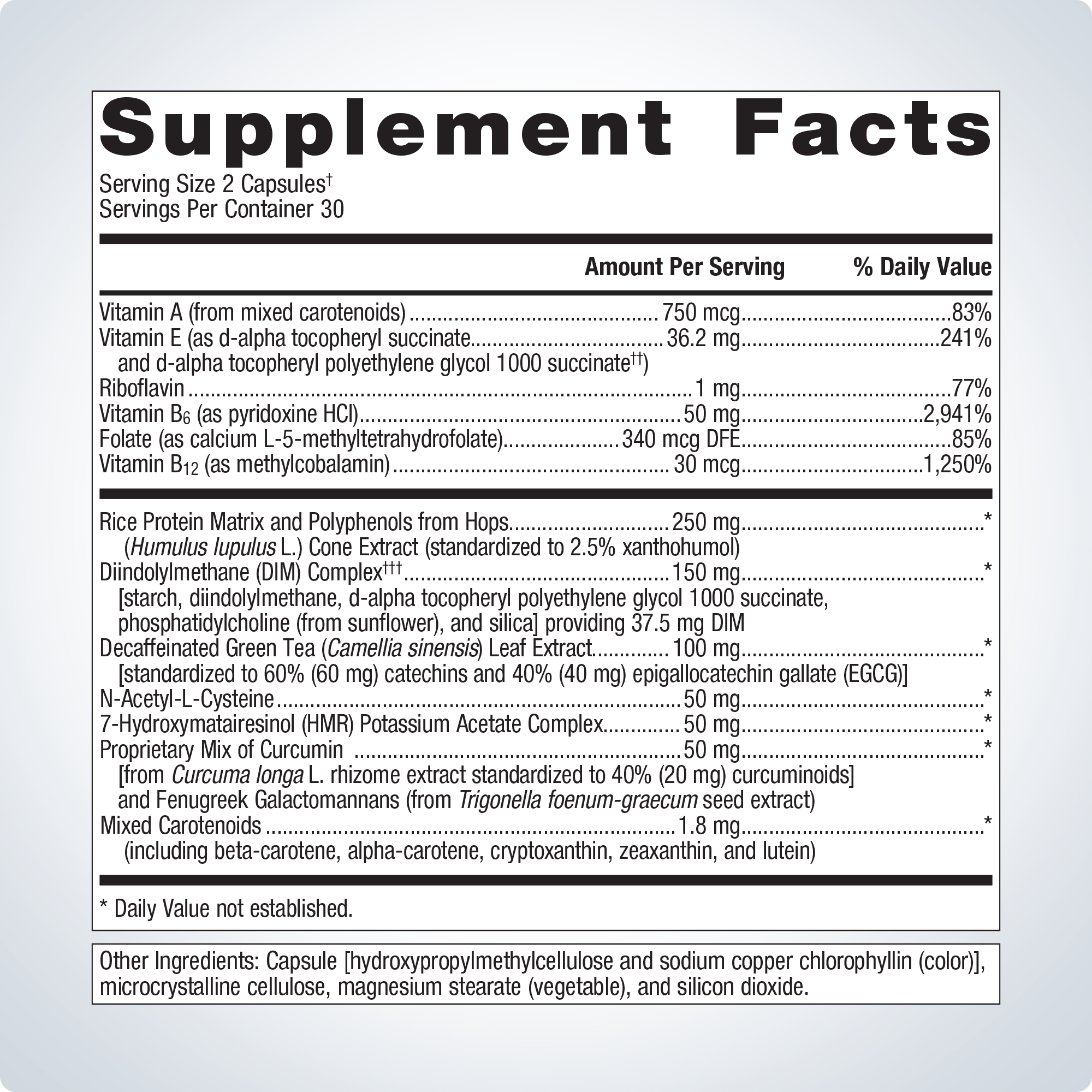 EstroFactorsÂ® Healthy Estrogen Support | Metagenics