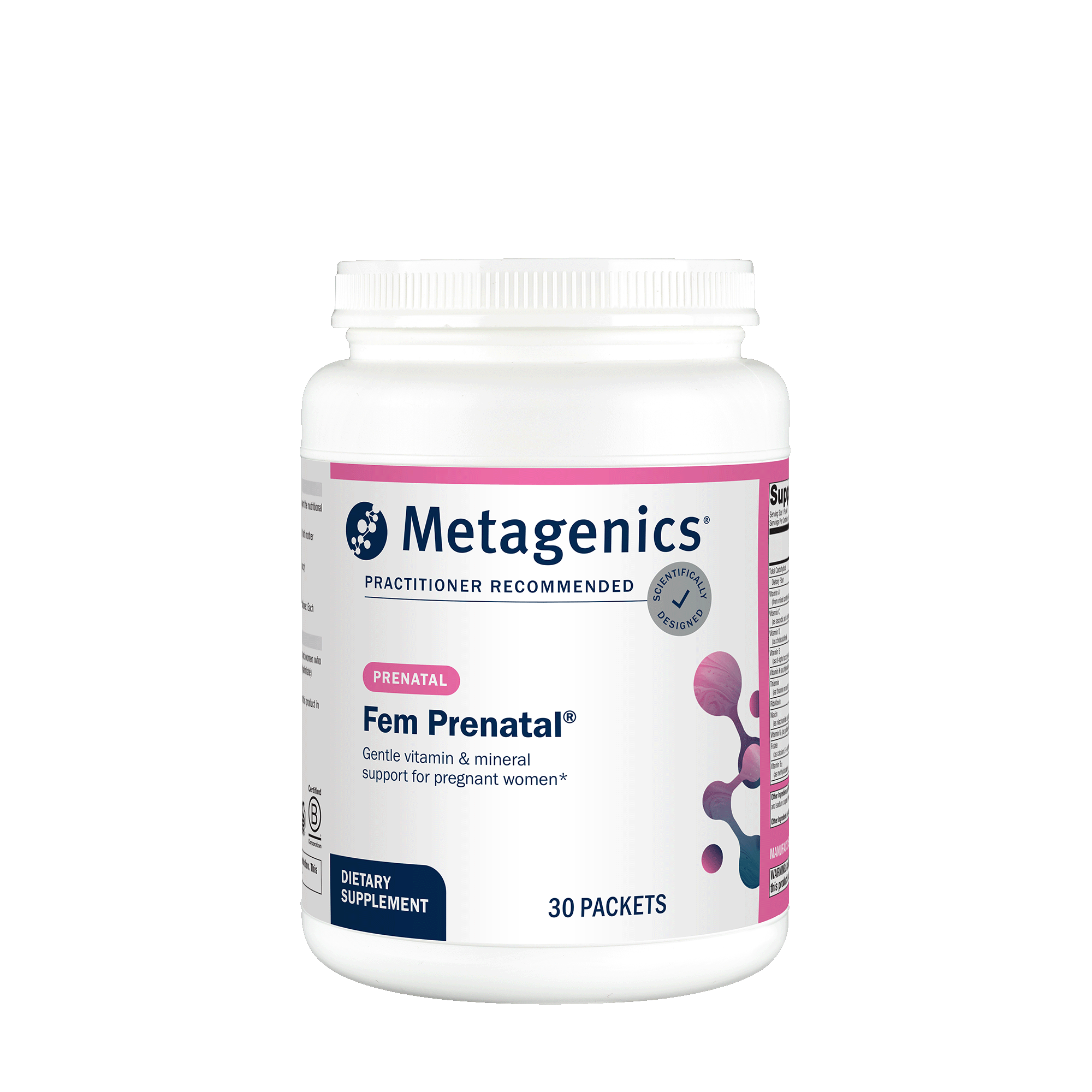 Fem PrenatalÂ® Multivitamin with Iron | Metagenics