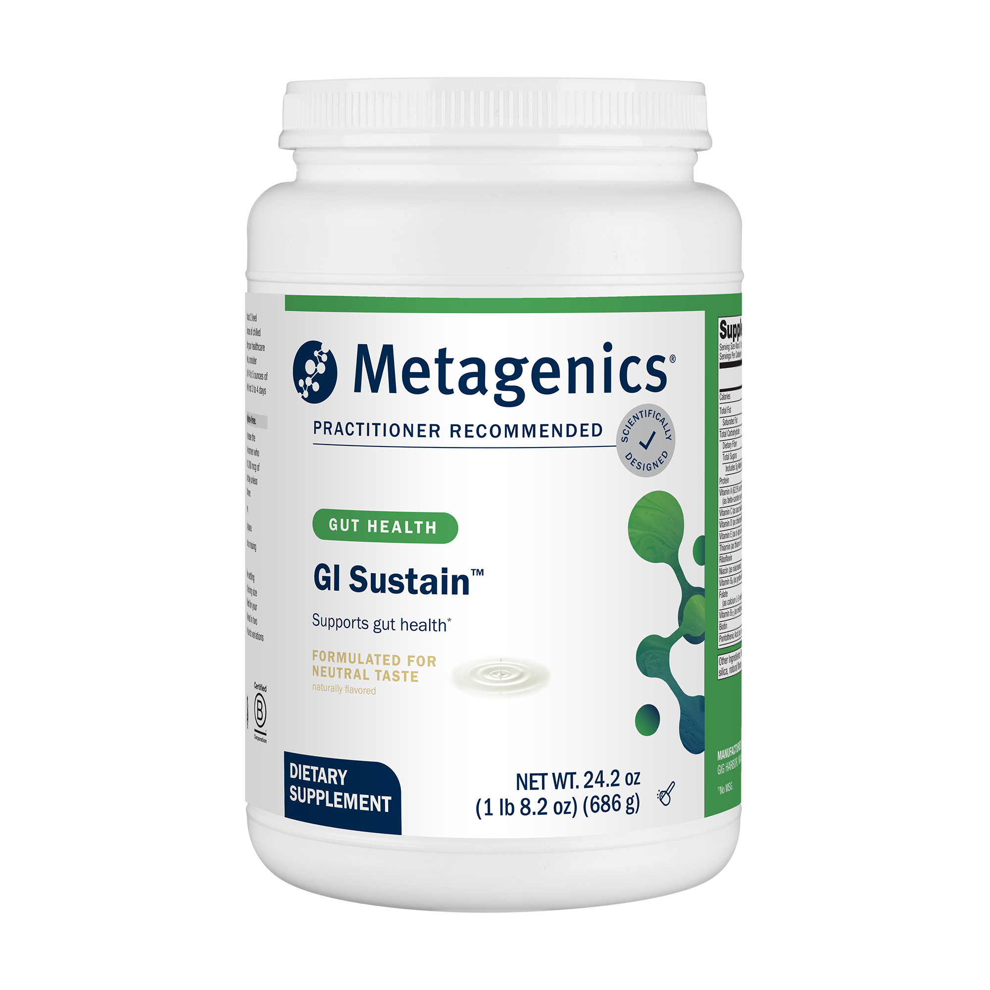 GI Sustainâ„¢ Gastrointestinal Support Powder | Metagenics