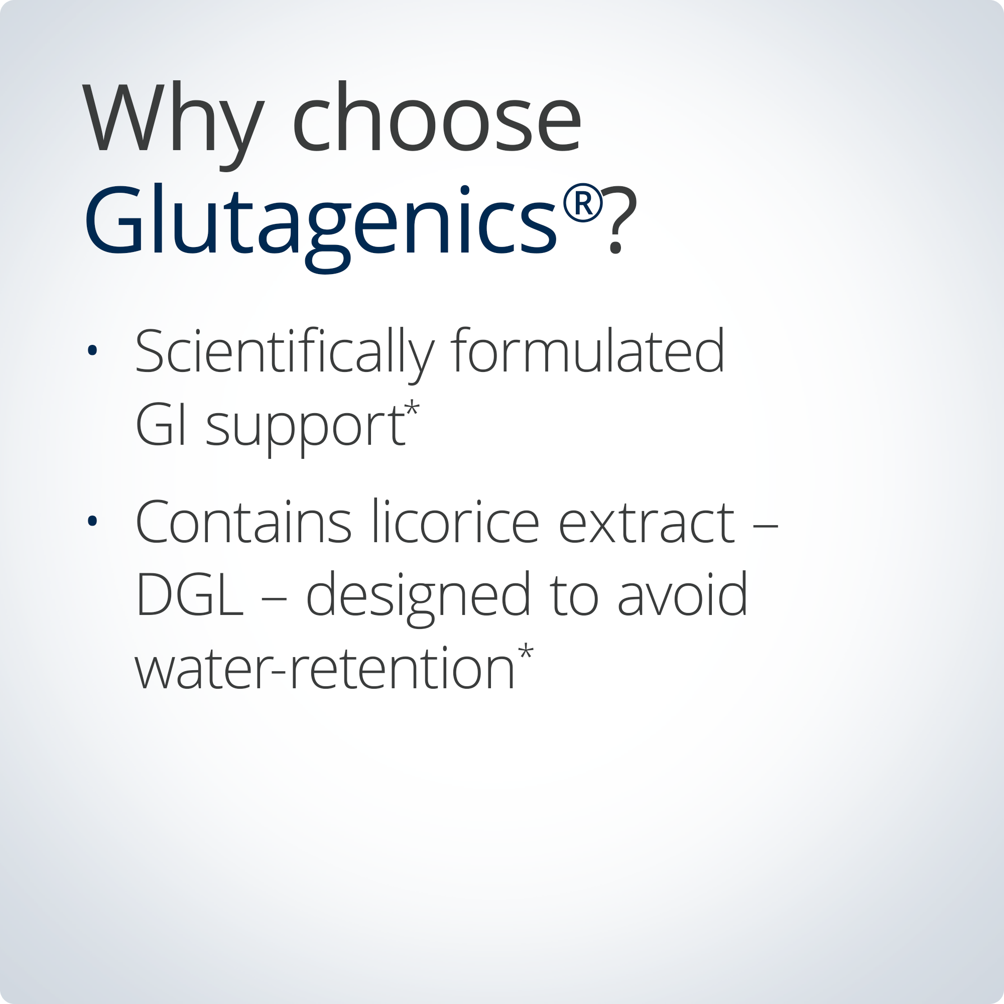 Glutagenics | Metagenics