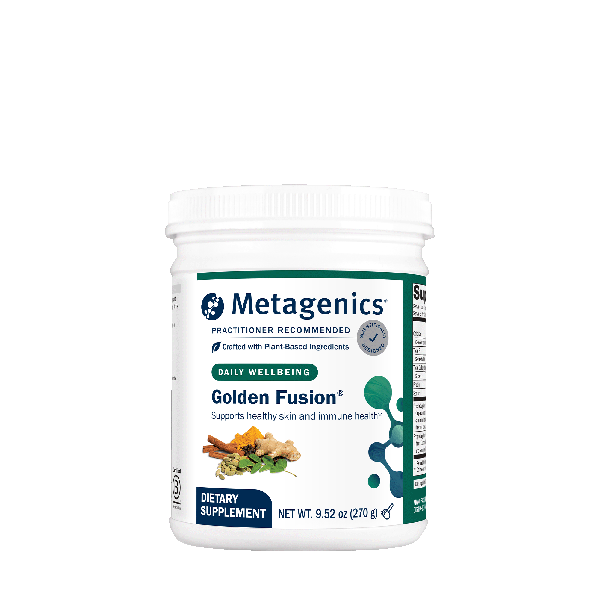 Golden FusionÂ® | Turmeric Collagen Powder | Metagenics