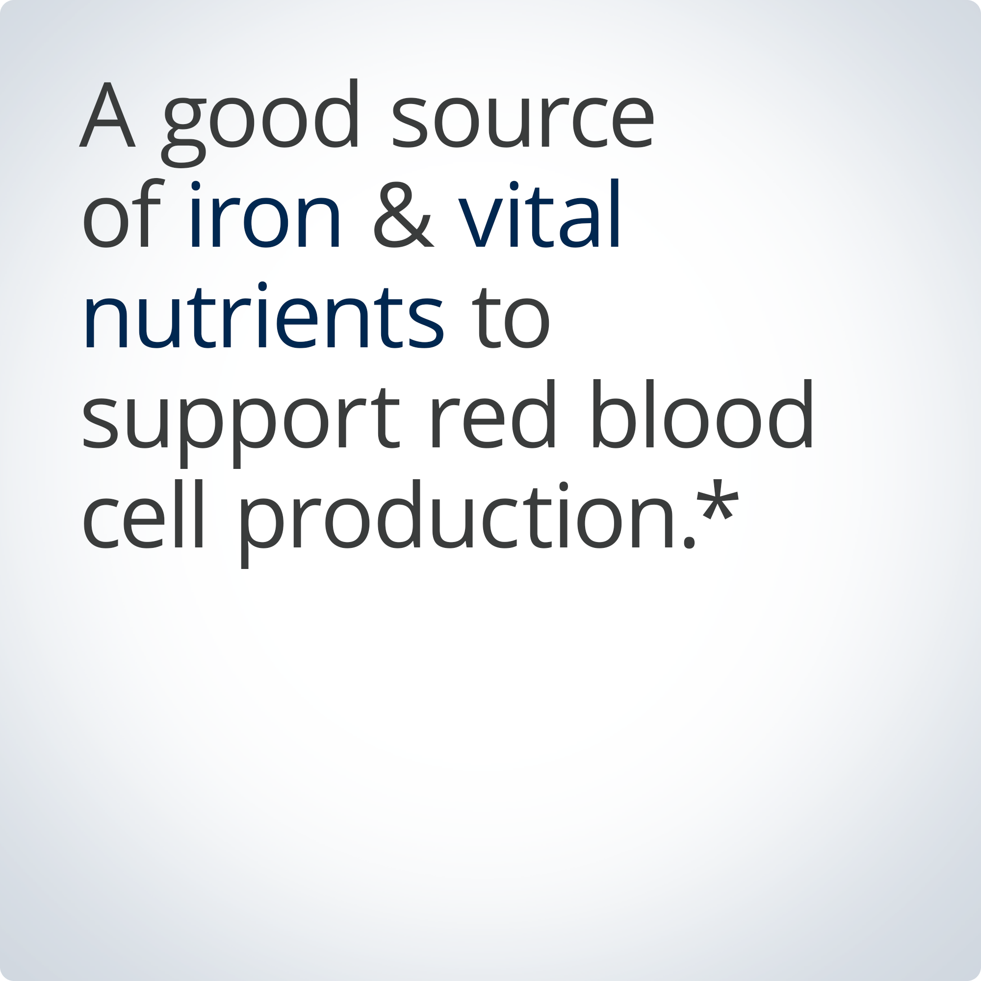 HemagenicsÂ® | Iron & B Vitamin Supplement for Red Blood Cells | Metagenics