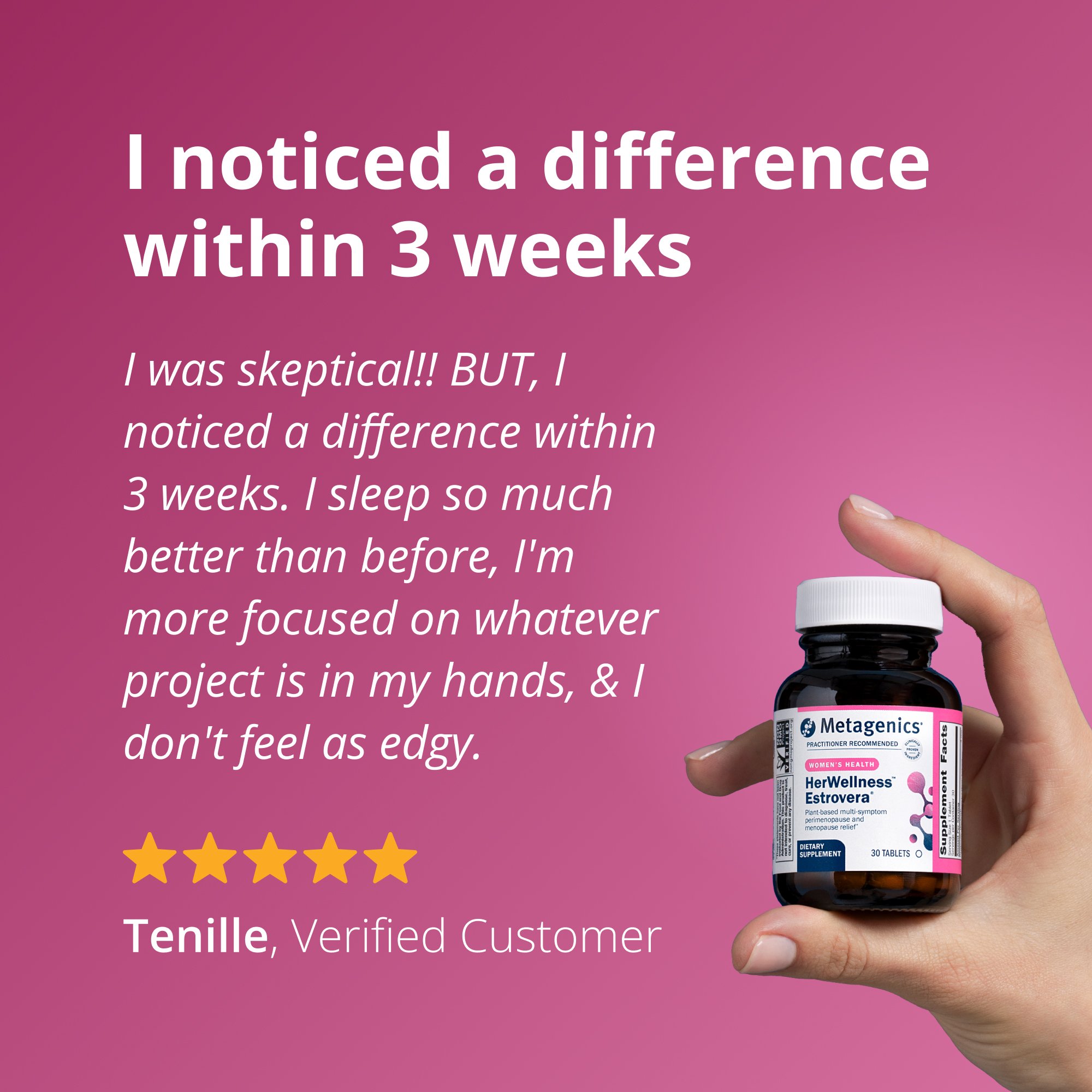 HerWellnessâ„¢ EstroveraÂ® Perimenopause & Menopause Relief | Metagenics
