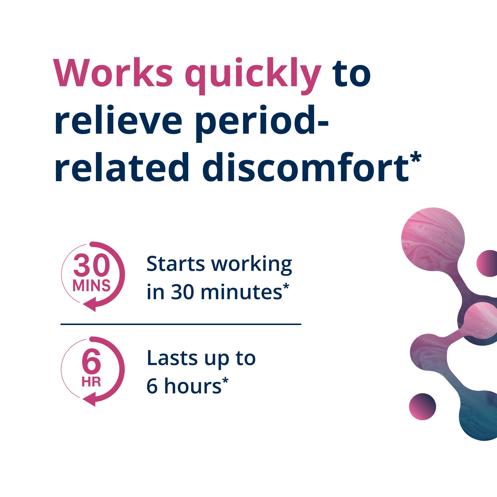 HerWellnessâ„¢ Rapid Period Relief | Fast-Acting, Natural Support for Period Pain | Metagenics