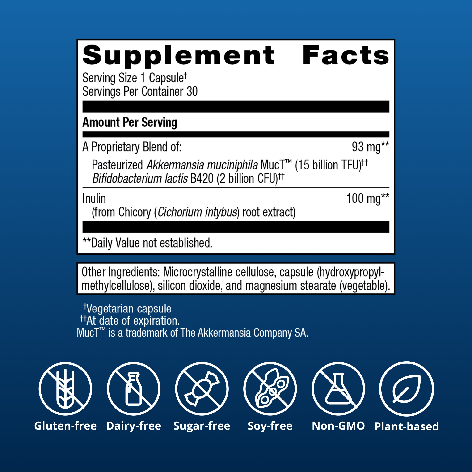 InnerHealth Triplebiotic with Akkermansia | Gut Health by Metagenics