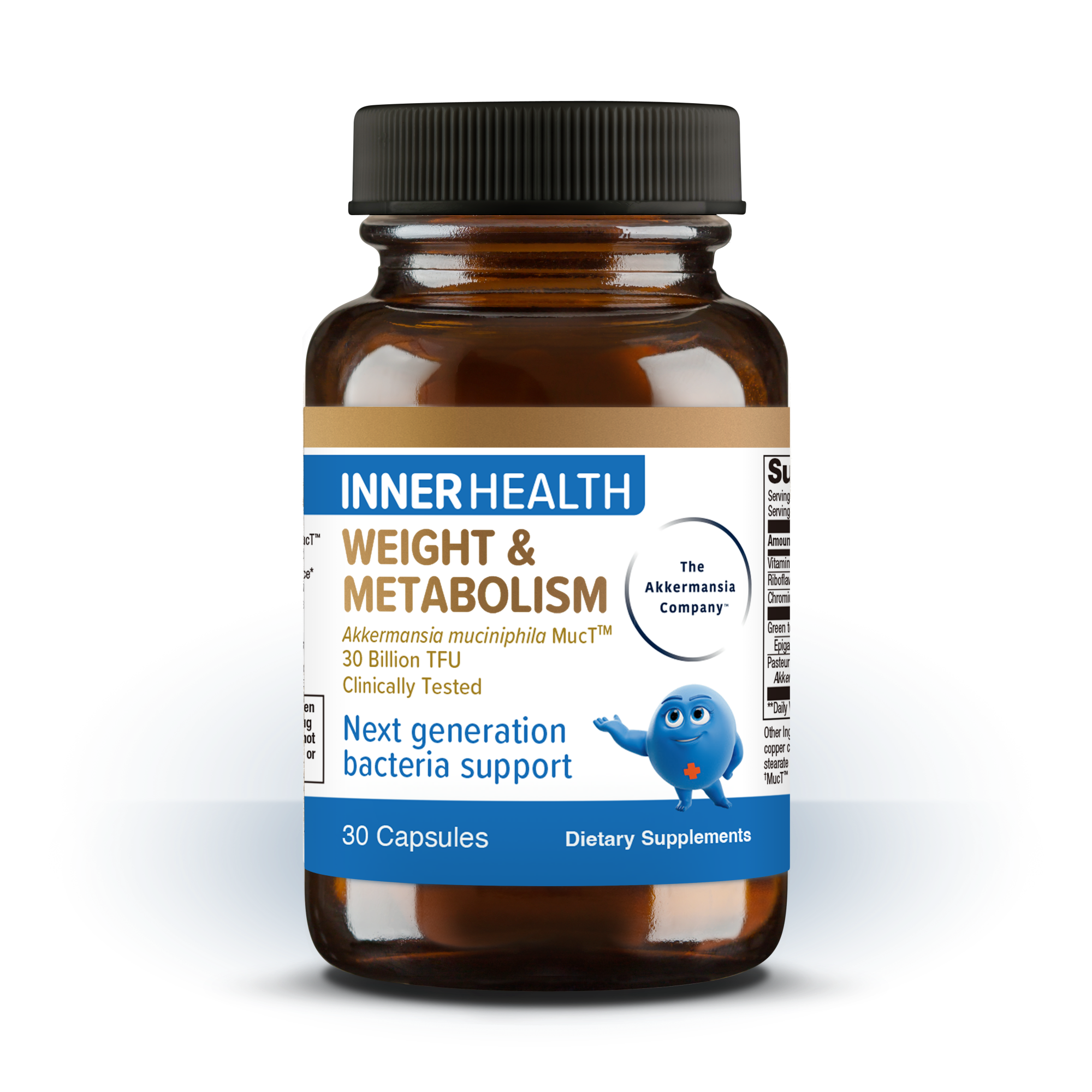 Inner Health Weight & Metabolism Probiotic with Akkermansia | Metagenics