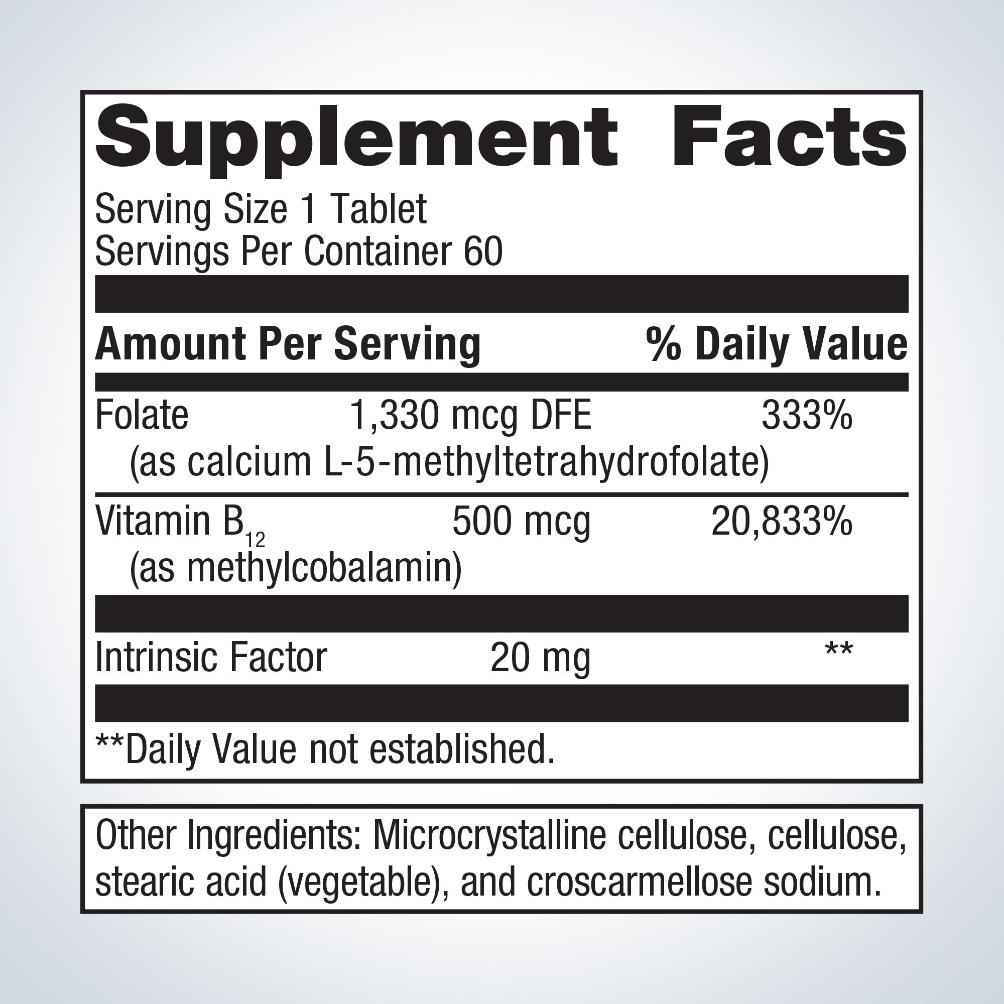 Intrinsi Vitamin B12-Folate | Metagenics