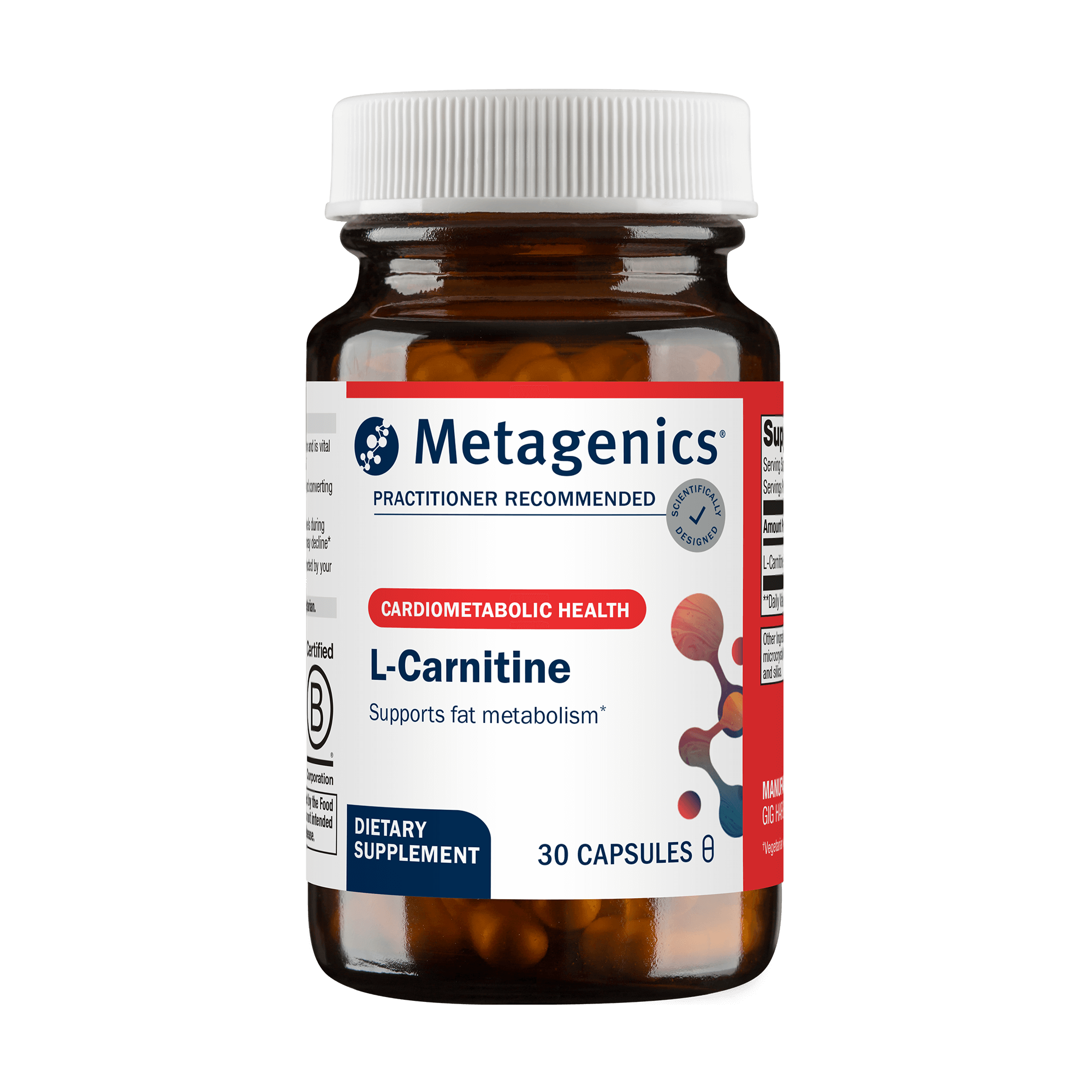 L-Carnitine | Metabolic Health Supplement | Metagenics