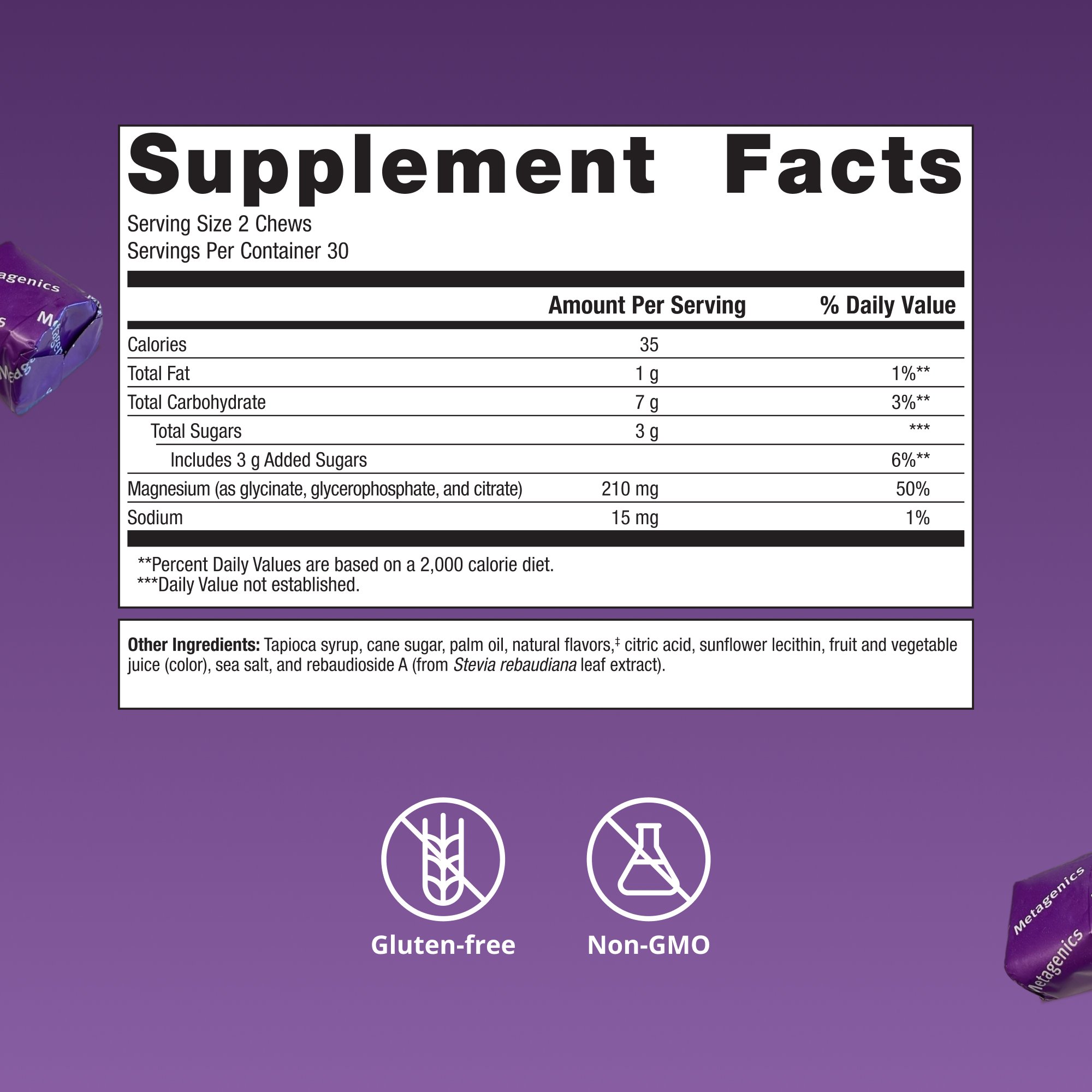 MagActive 3-in-1 Magnesium Chews | High Absorption and Daily Support