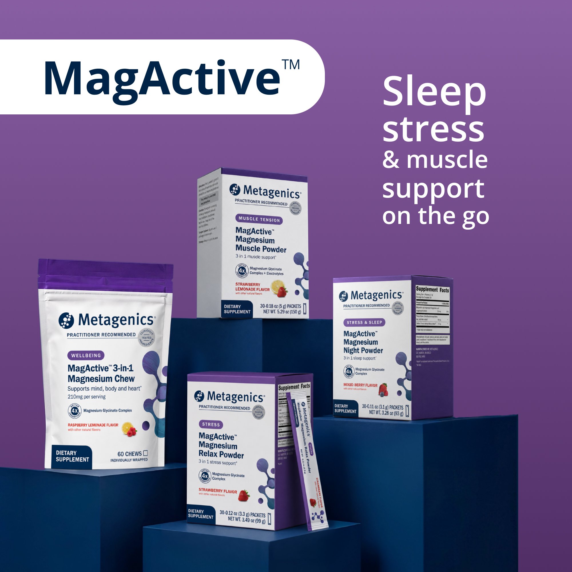 MagActive 3-in-1 Magnesium Chews | High Absorption and Daily Support