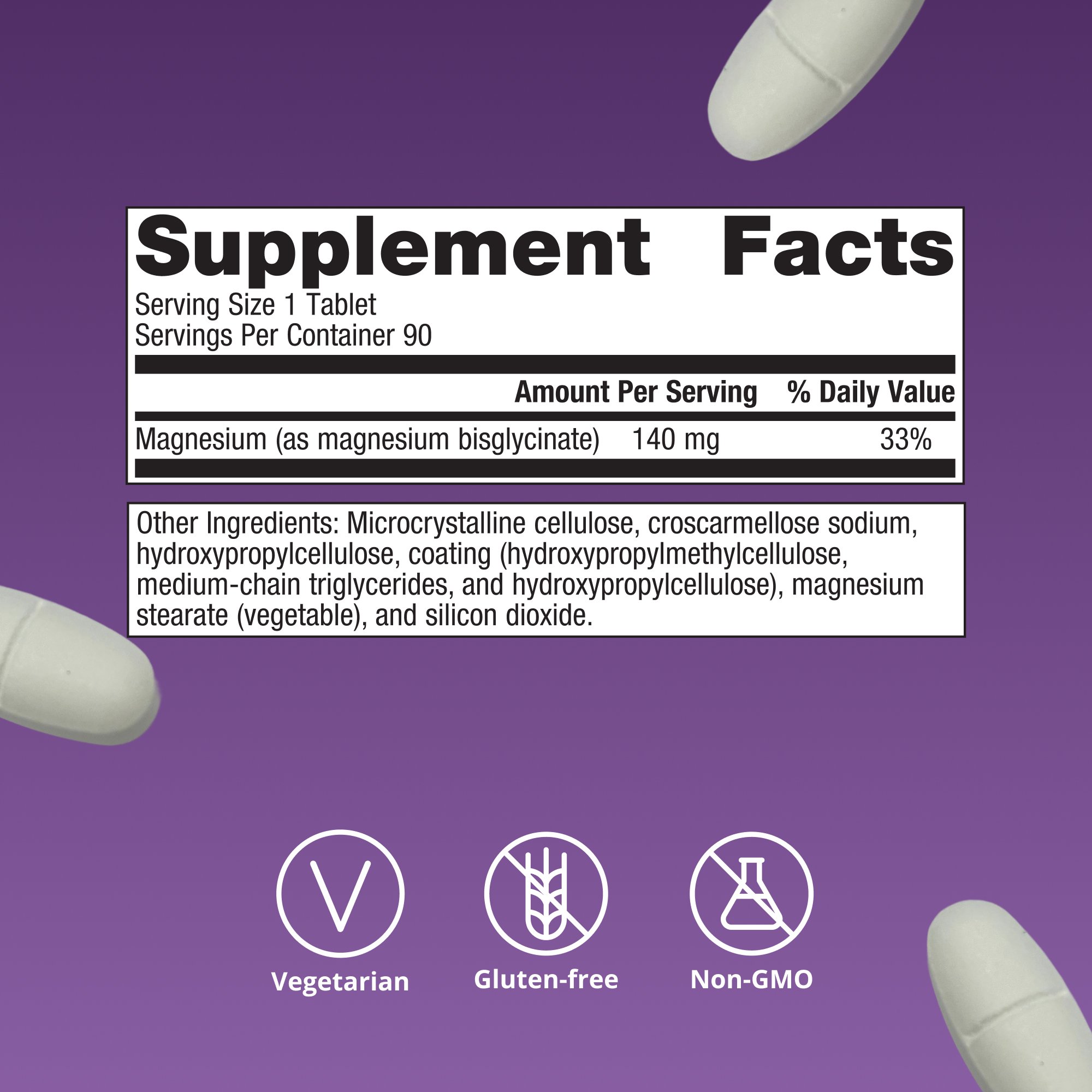 Magnesium Glycinate Extra Strength| Metagenics