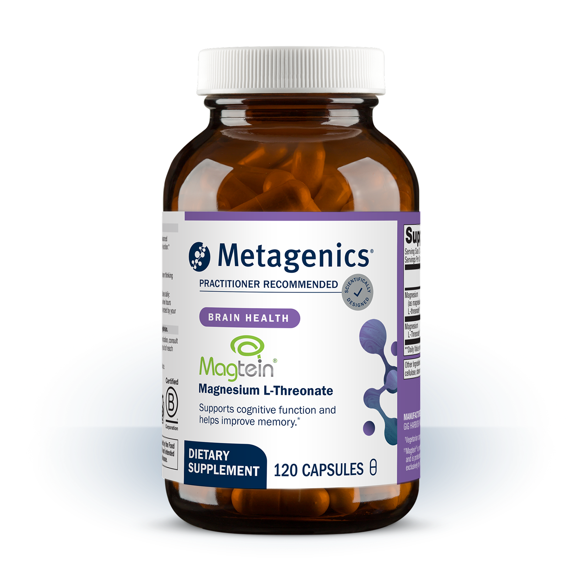 MagteinÂ® Magnesium L-Threonate | Metagenics