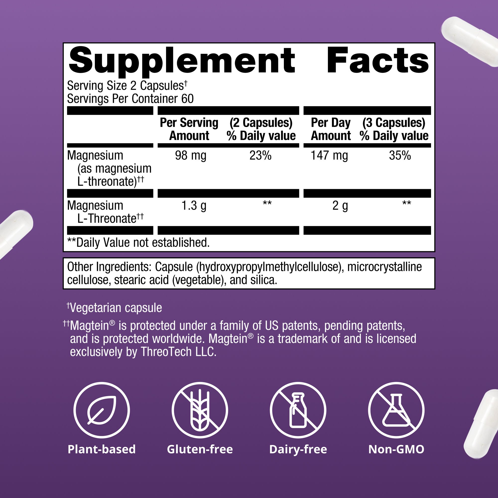 MagteinÂ® Magnesium L-Threonate | Metagenics