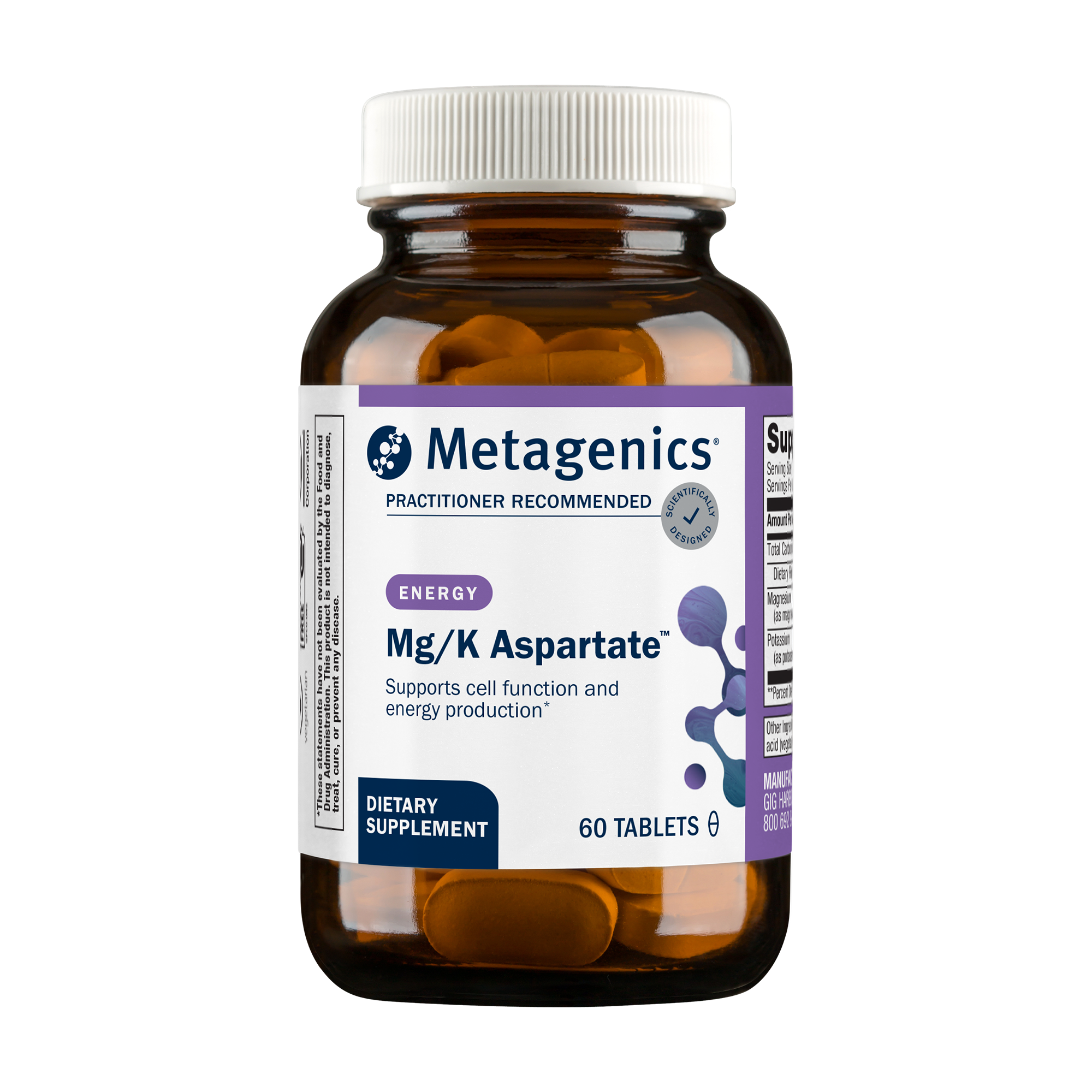Mg/K Asparateâ„¢ - Magnesium Potassium Aspartate | Metagenics