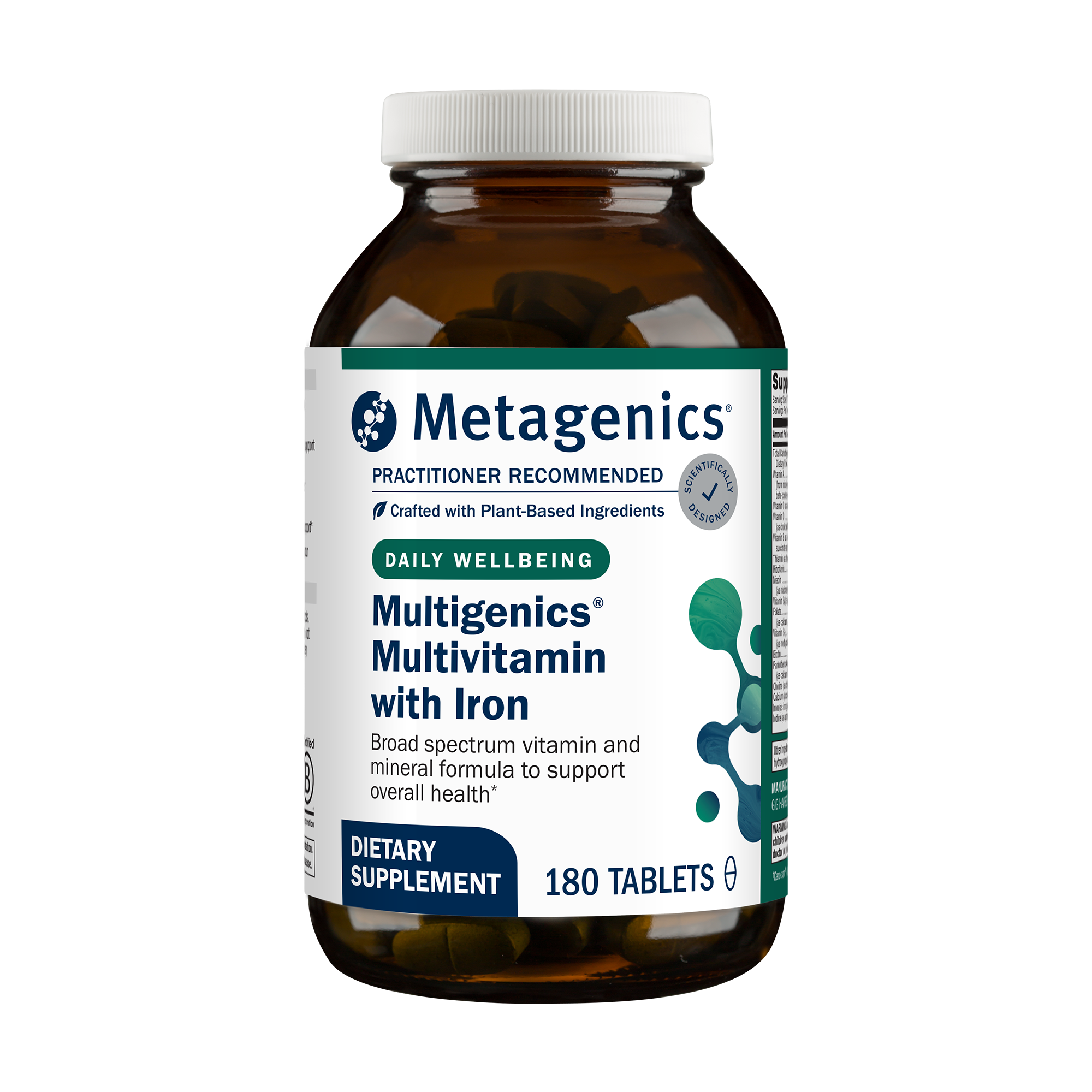 MultigenicsÂ® Multivitamin with Iron | Metagenics