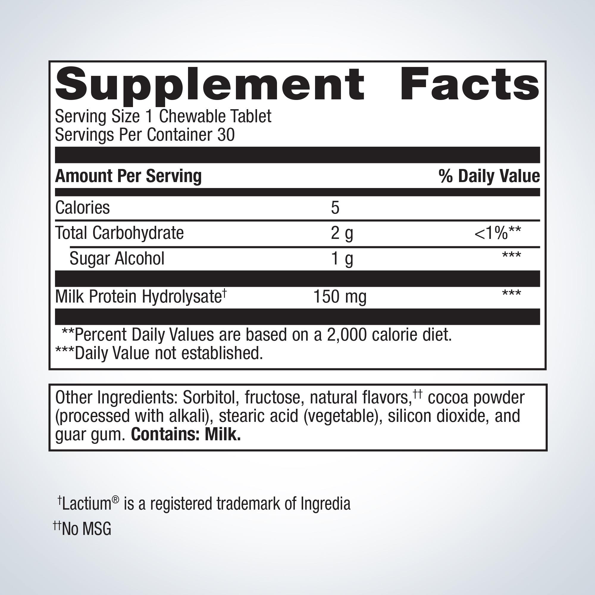NuSeraÂ® - Lactium Stress Support Supplement | Metagenics