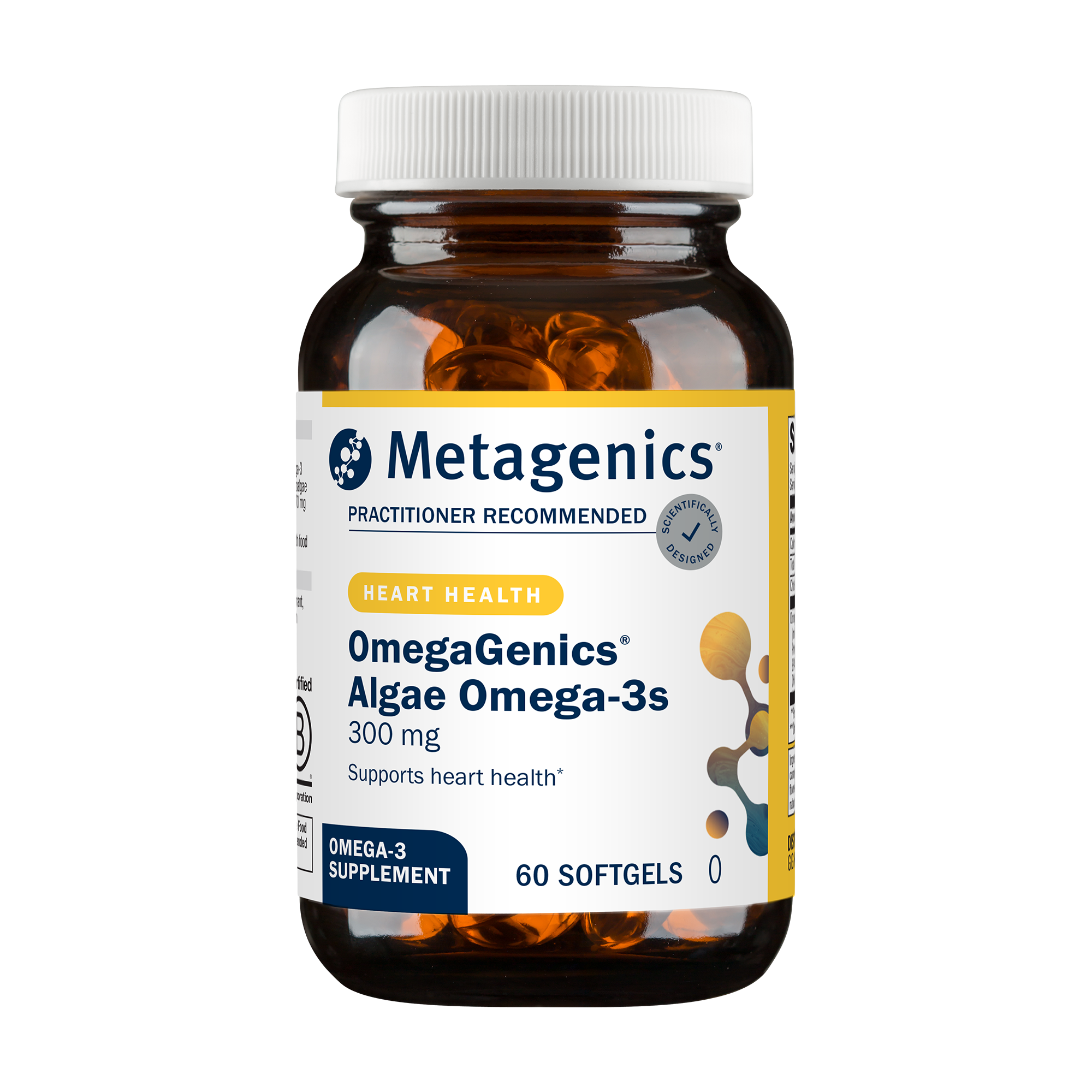 OmegaGenicsÂ® Algae Omega-3 Supplement 300mg | Metagenics