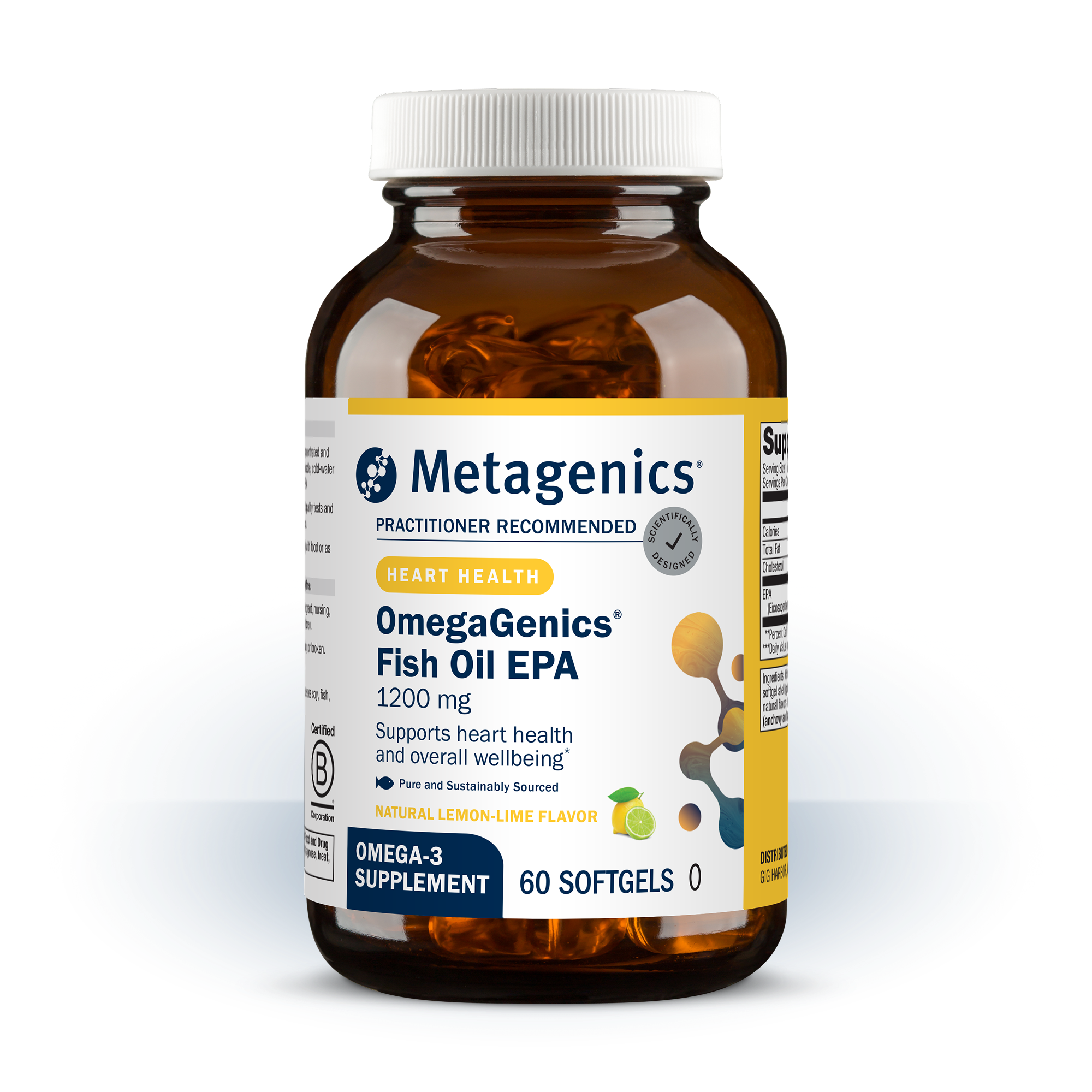 OmegaGenics Fish Oil EPA 1200 mg | Metagenics