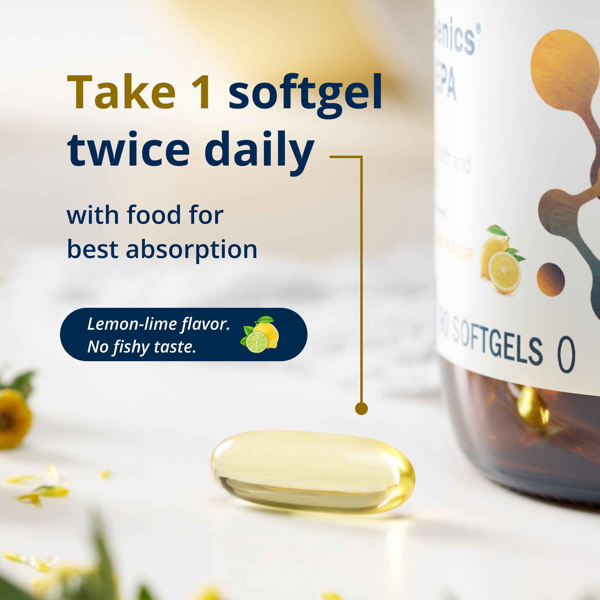 OmegaGenics Fish Oil EPA 1200 mg | Metagenics