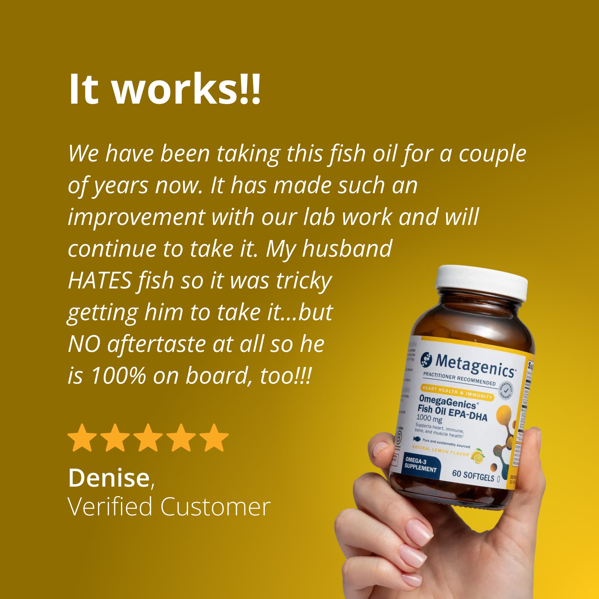 OmegaGenicsÂ® Fish Oil EPA-DHA 1000 mg | Metagenics