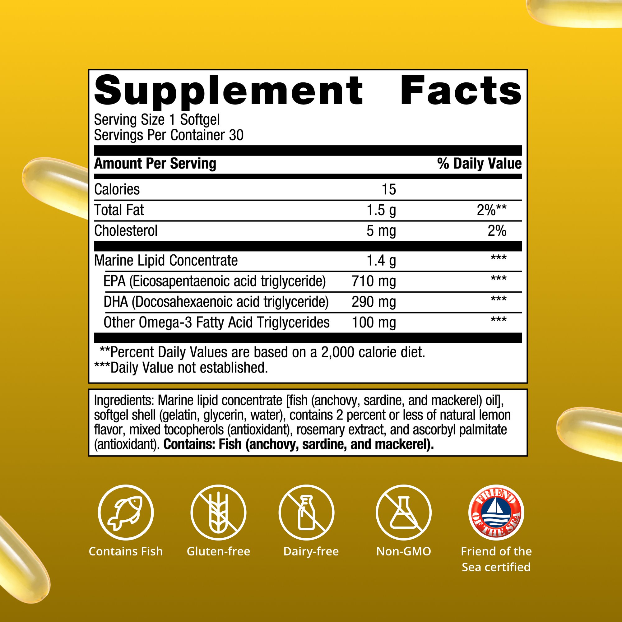 OmegaGenicsÂ® Fish Oil EPA-DHA 1000 mg | Metagenics