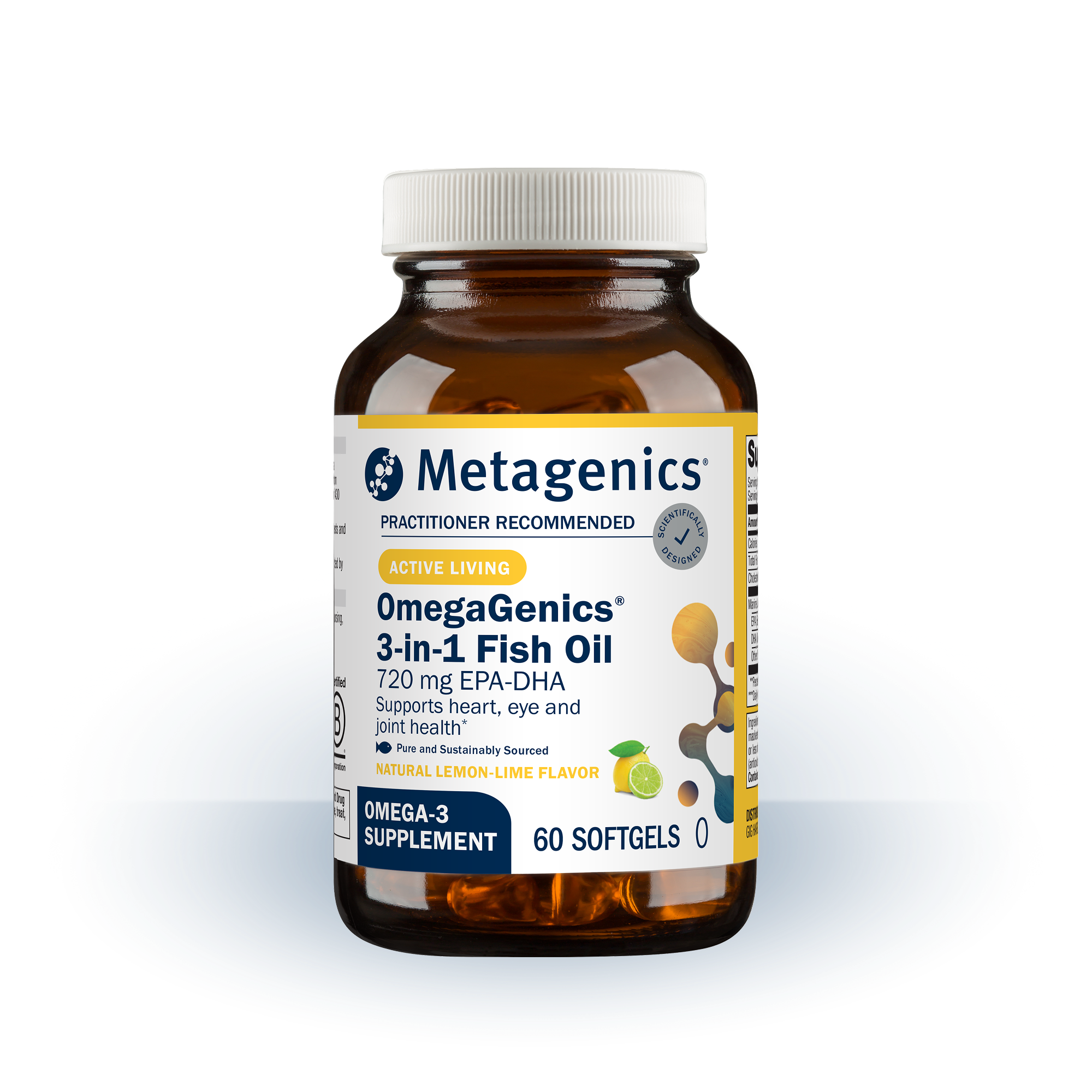 OmegaGenics Fish Oil EPA-DHA 720 mg | Metagenics