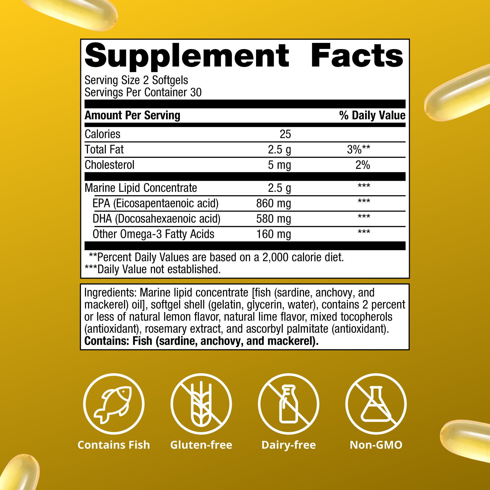 OmegaGenics Fish Oil EPA-DHA 720 mg | Metagenics