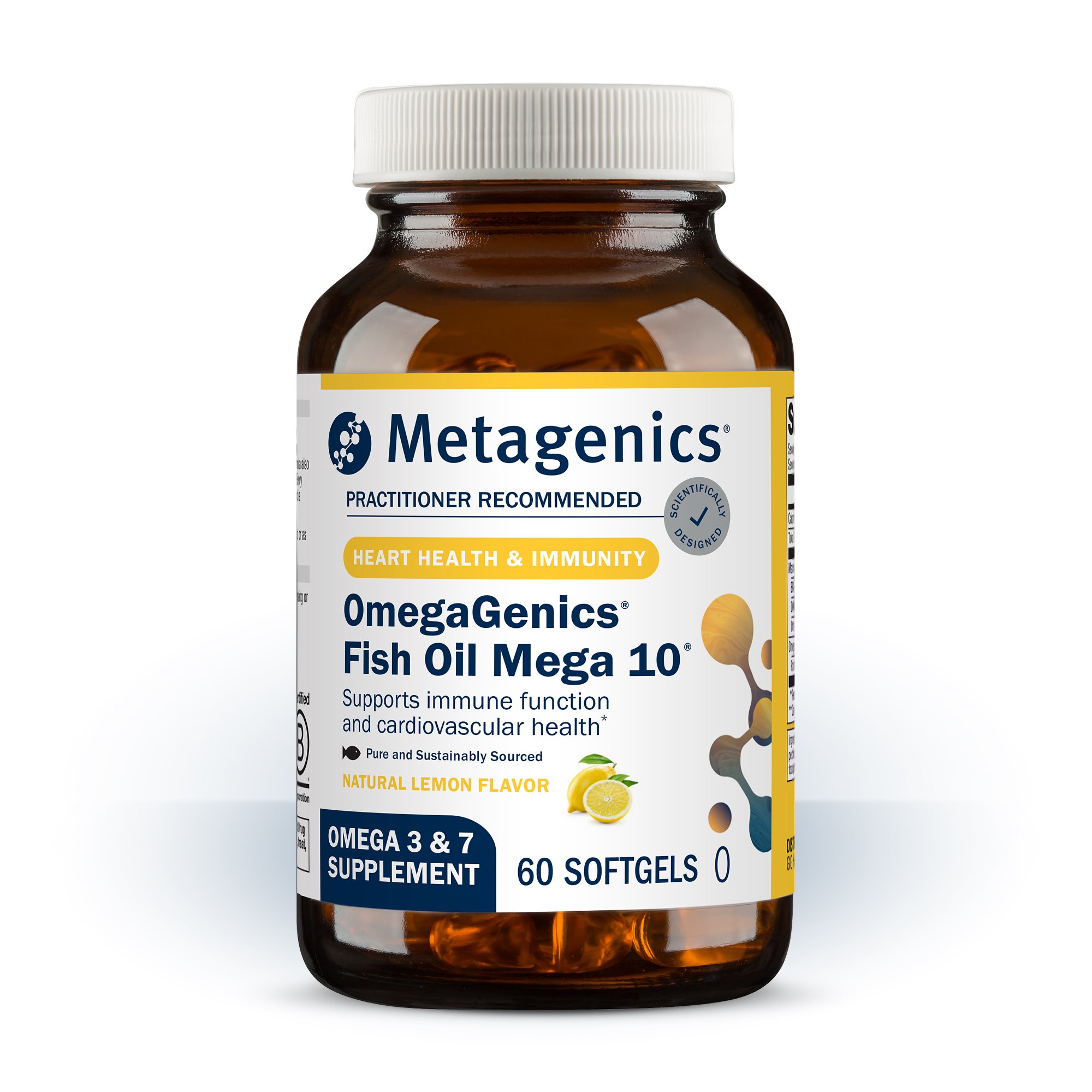 OmegaGenics Fish Oil Mega 10 | Metagenics