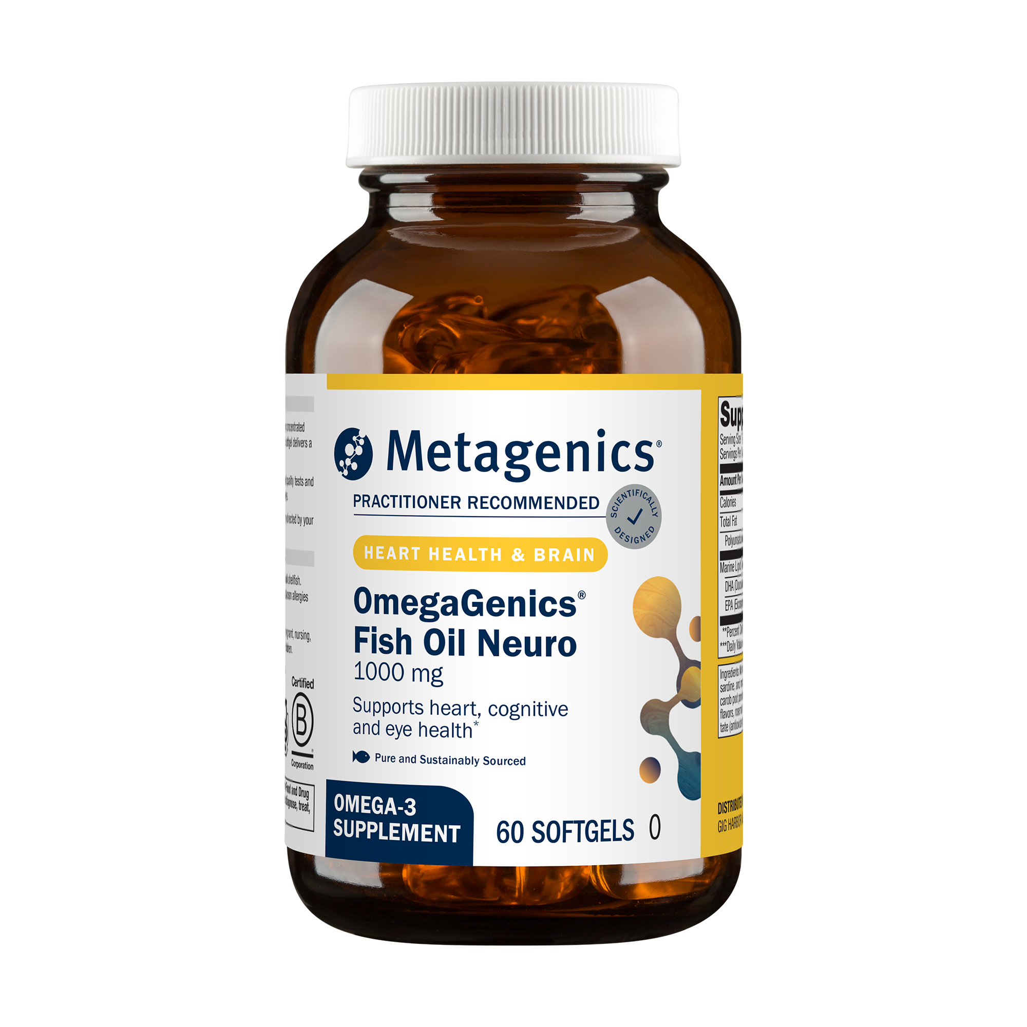 OmegaGenicsÂ® Fish Oil Neuro 1000 mg | Metagenics
