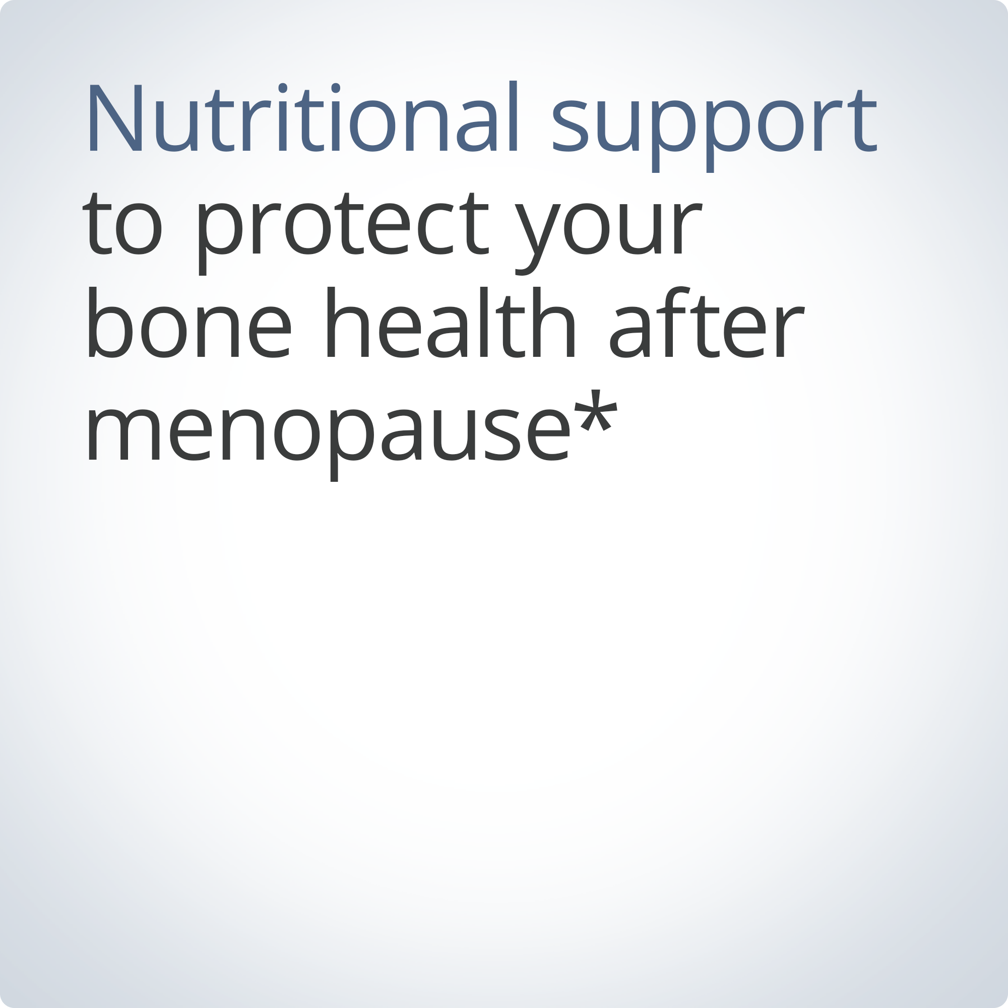 OsteraÂ® | Clinically Tested Bone Health Supplement | Metagenics