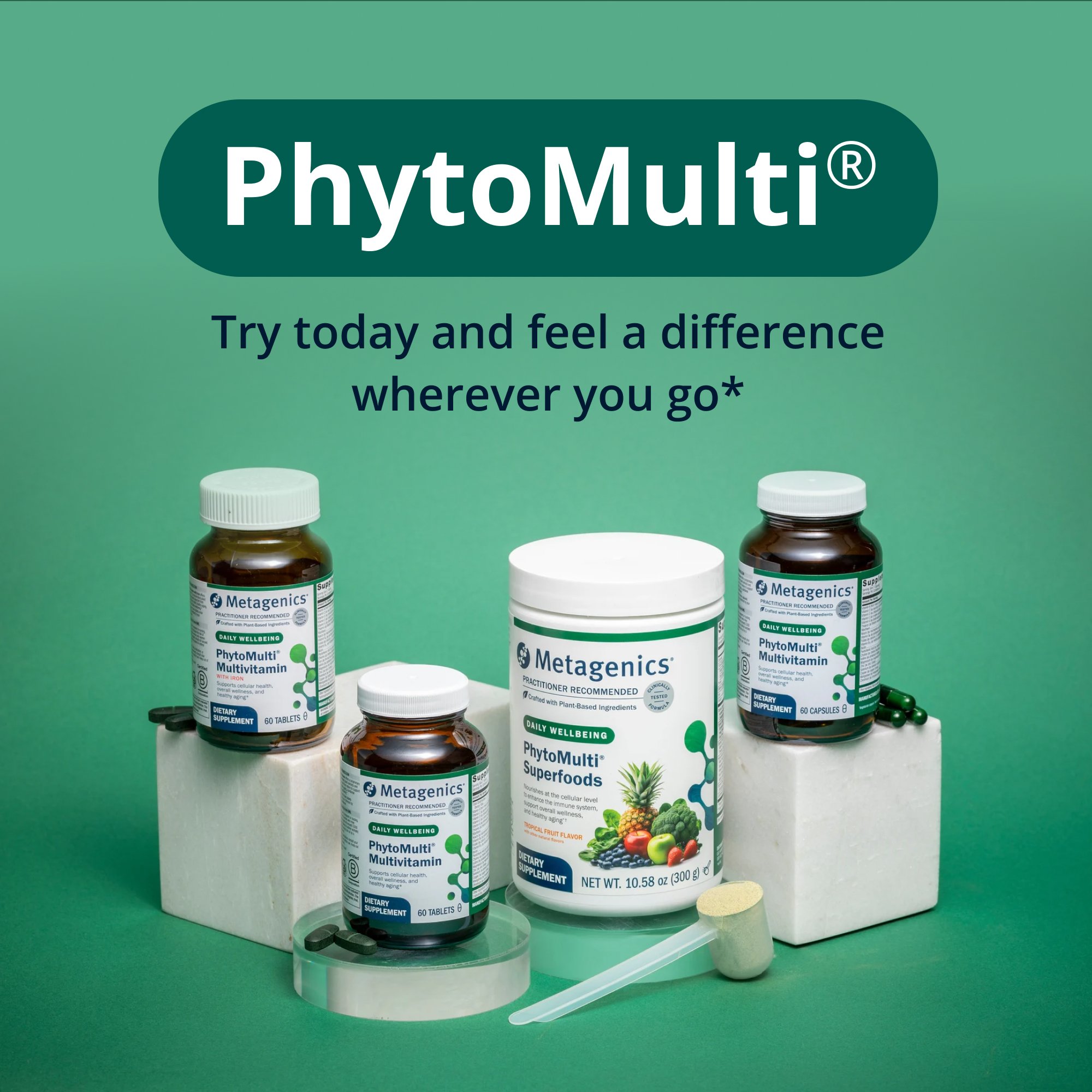 PhytoMultiÂ® Multivitamin Tablets | Metagenics