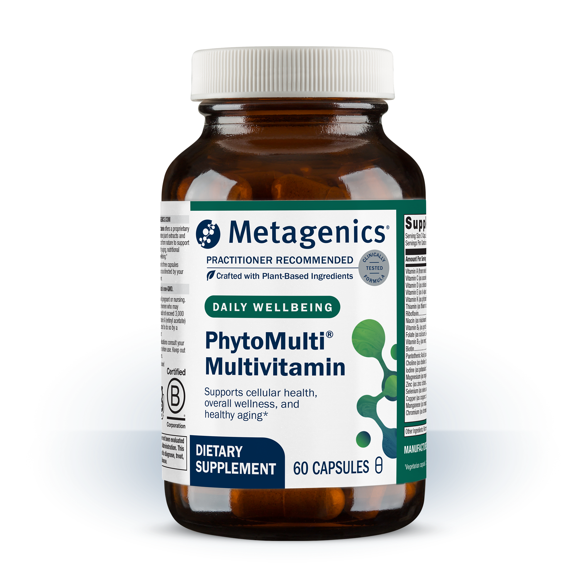 PhytoMulti Multivitamin Capsules | Metagenics