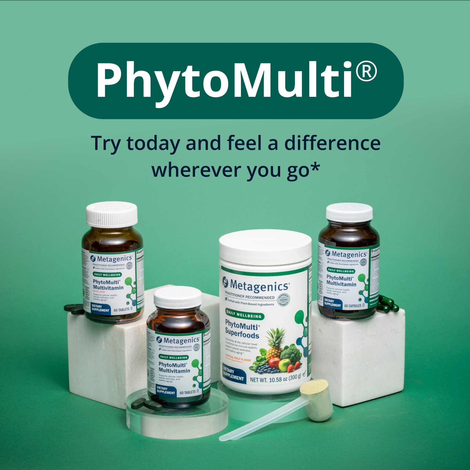 PhytoMulti Multivitamin with Iron | Metagenics