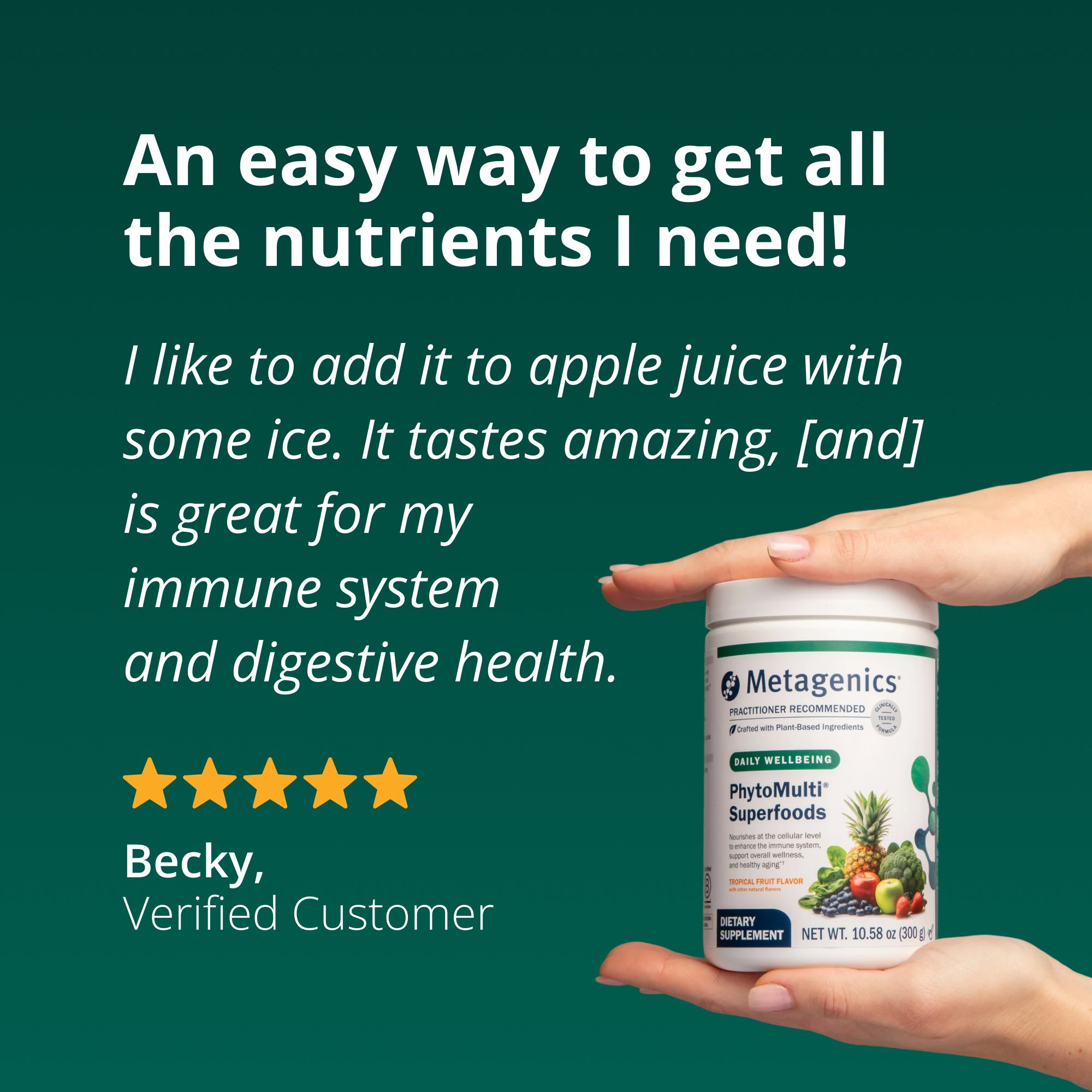 PhytoMultiÂ® Superfoods Powder Supplement | Metagenics