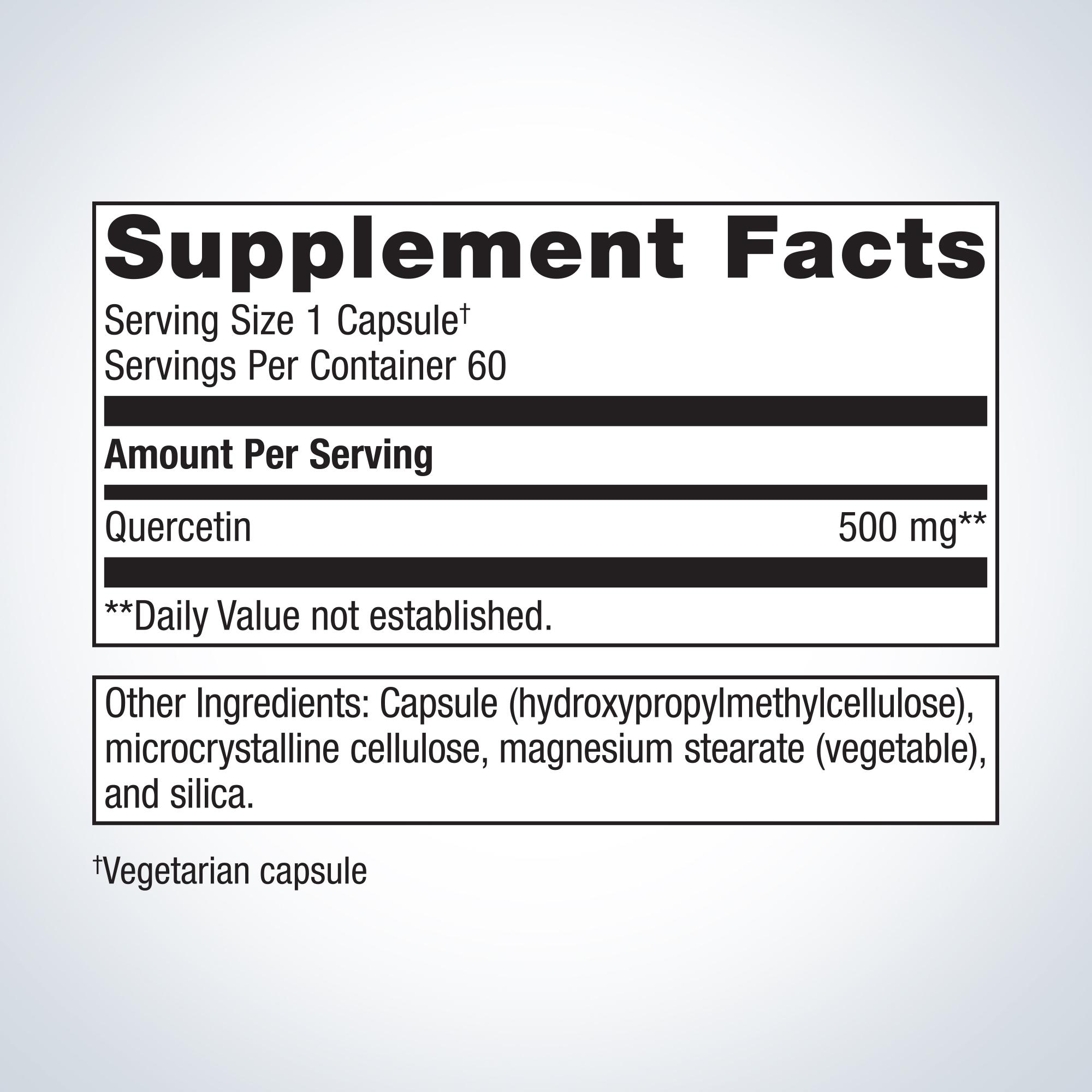 Quercetin 500 mg Supports Immune and Heart Function* | Metagenics