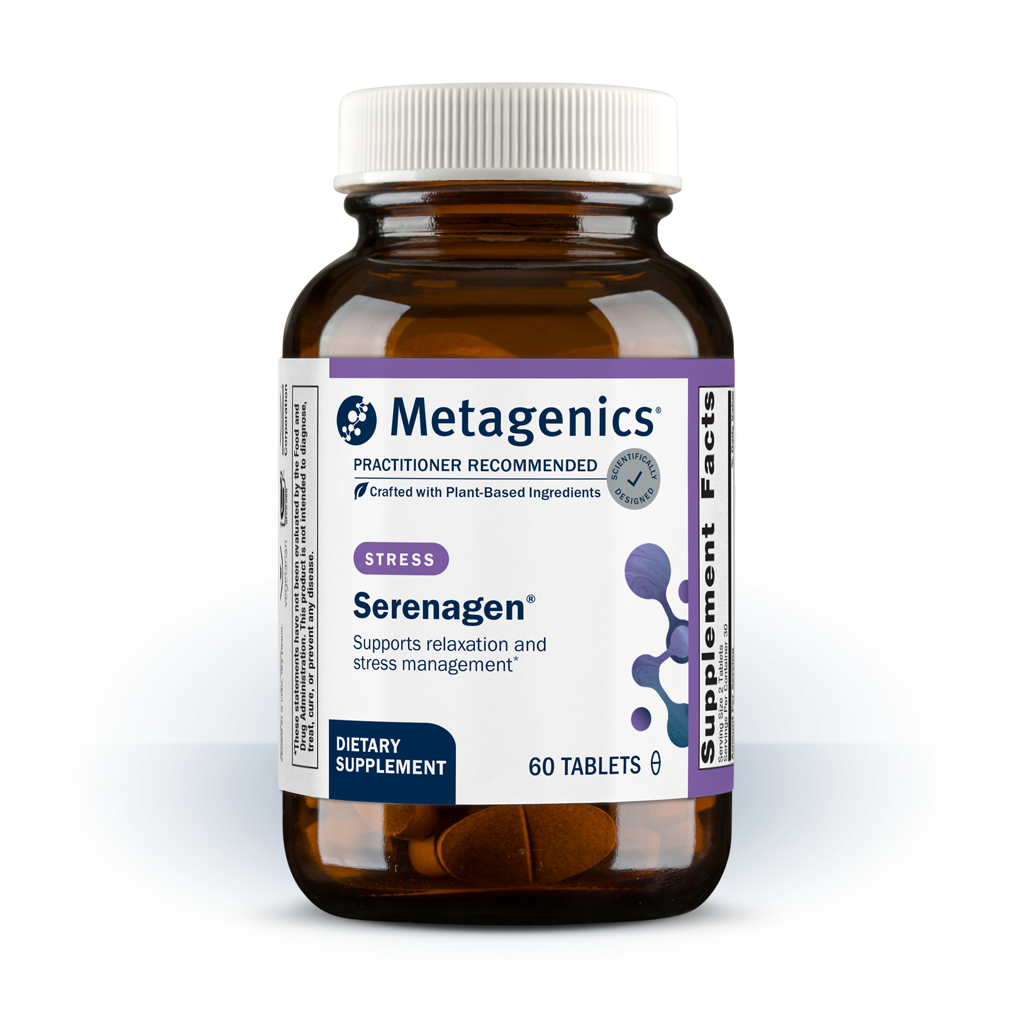 SerenagenÂ® - Herbal Stress Relief Supplement | Metagenics