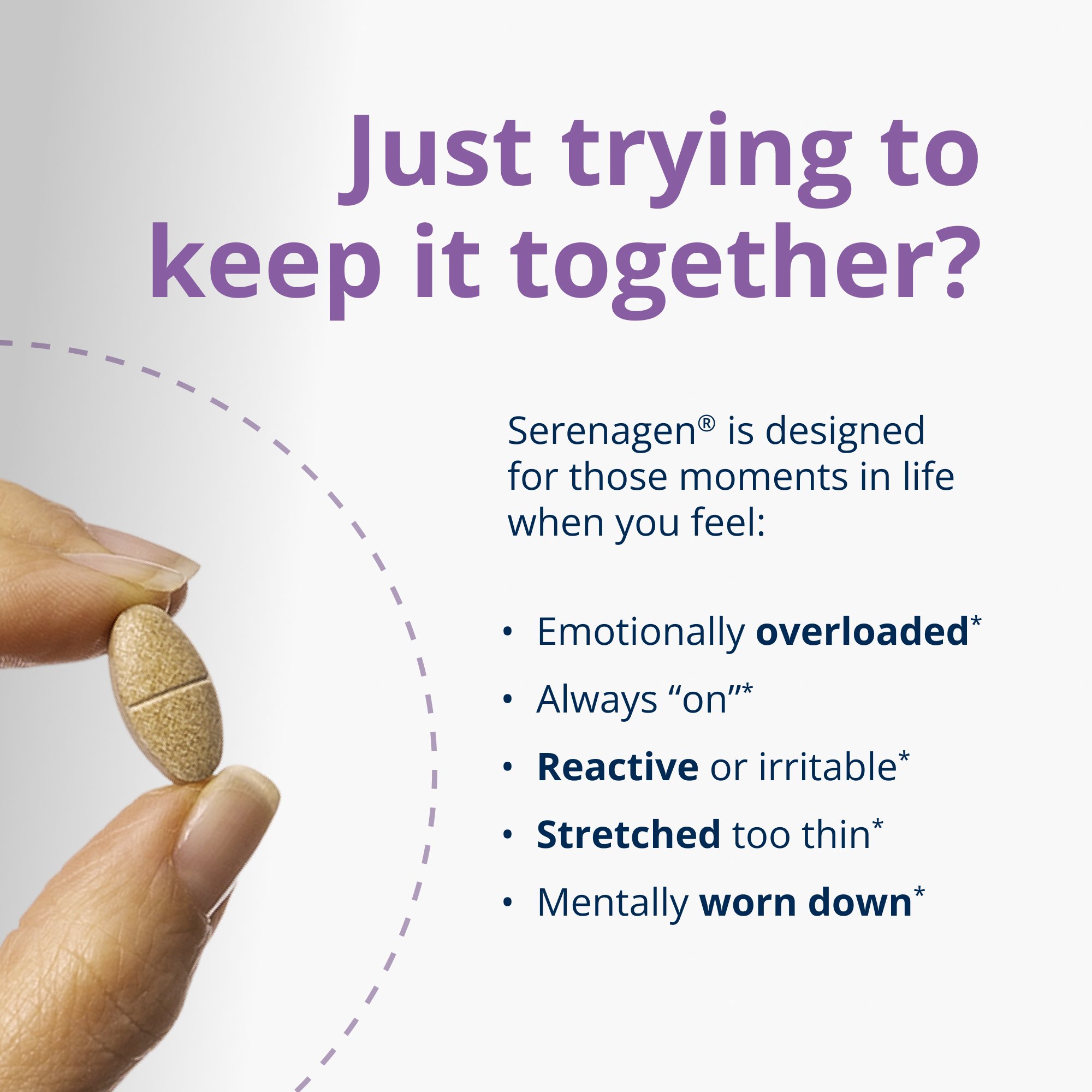 SerenagenÂ® - Herbal Stress Relief Supplement | Metagenics