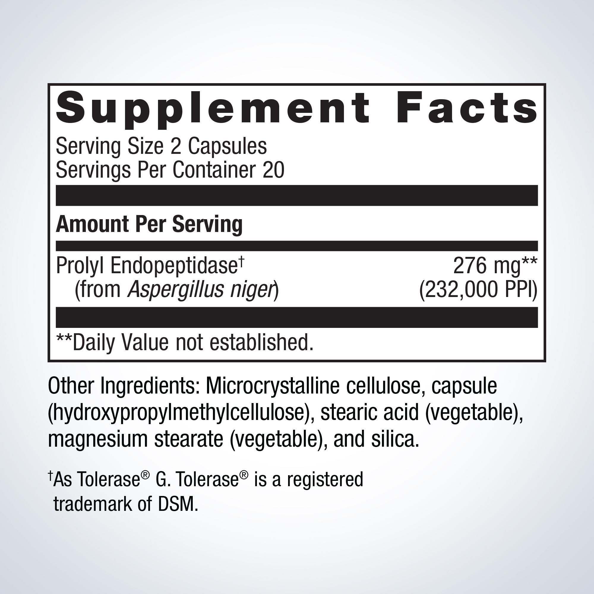 SpectraZymeÂ® Gluten Digest Enzymes | Metagenics