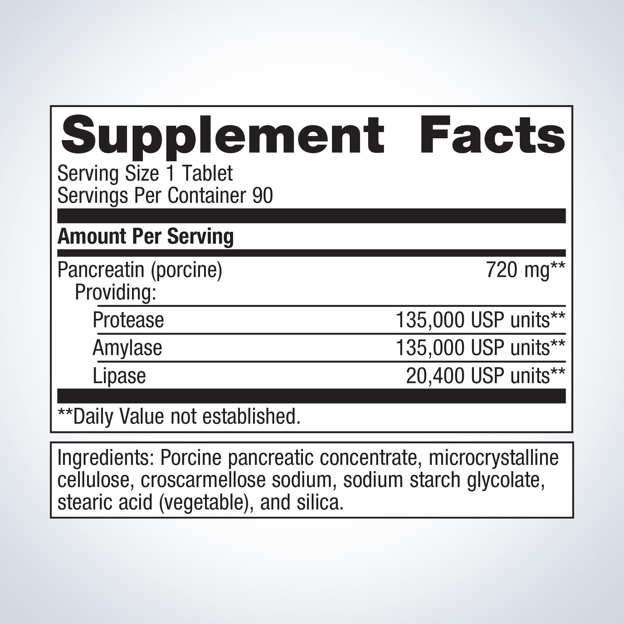 SpectraZymeÂ® Pancreatic Enzymes Extra Strength | Metagenics