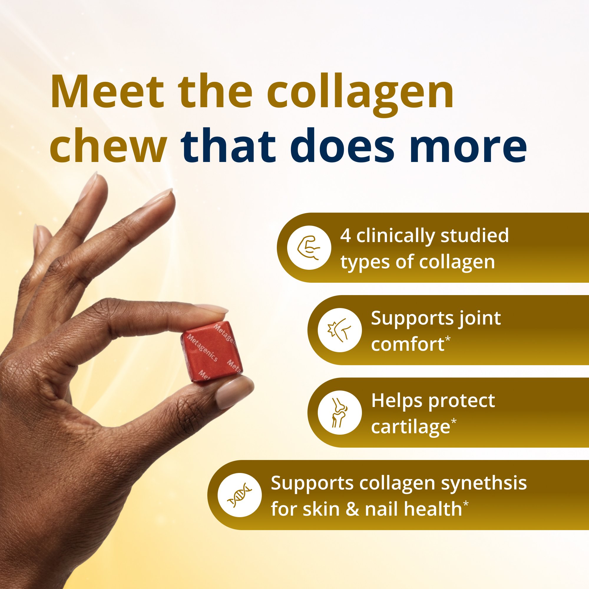 StayStrongâ„¢ 4-in-1 Multi Collagen Chews | Joints, Tendons & Skin