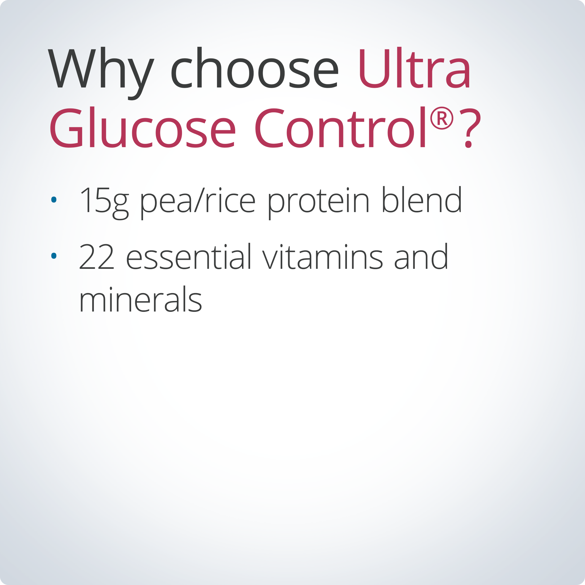 Ultra Glucose Control | Metagenics