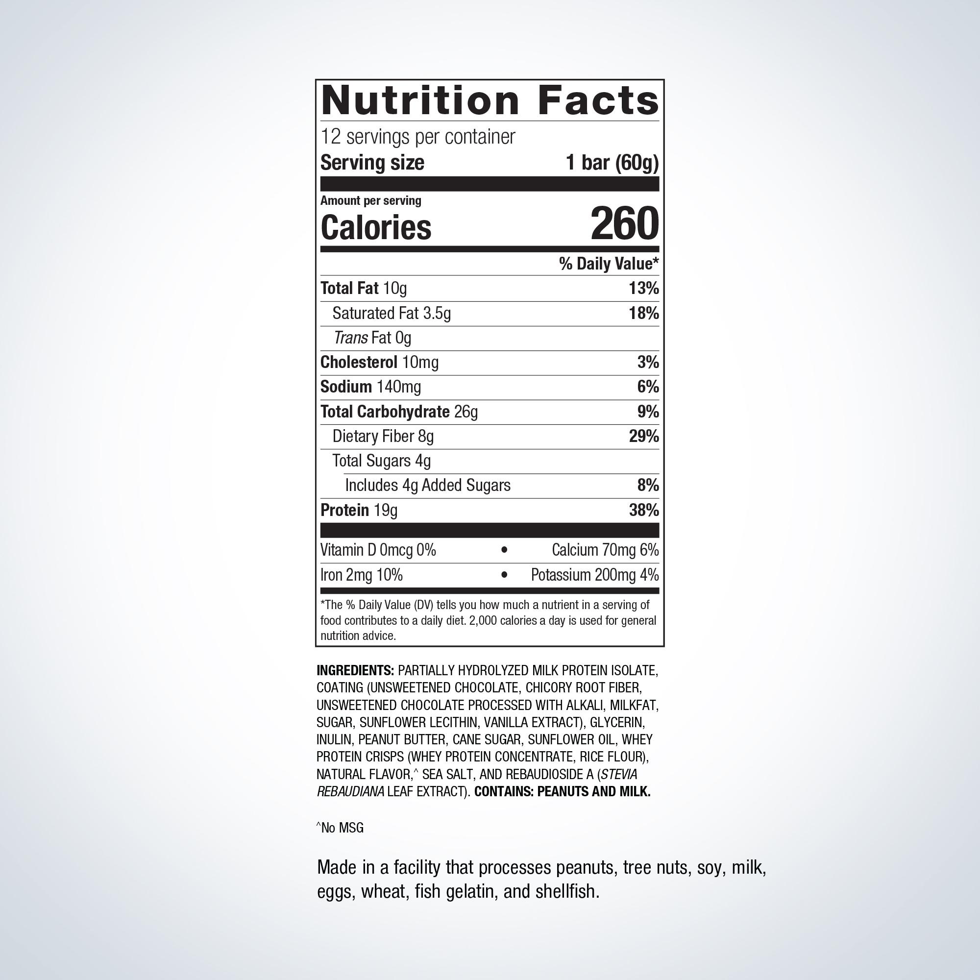 Ultra Protein Bar | Peanut Butter Protein Bars | Metagenics