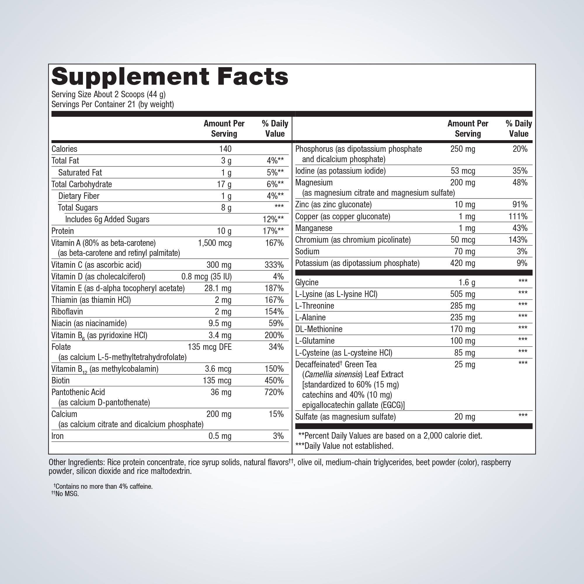 UltraClearÂ® Plus Detox Powder| Metagenics