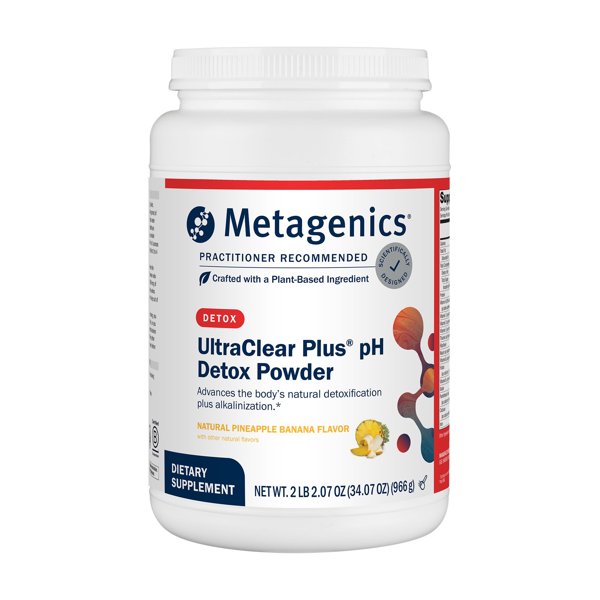 UltraClearÂ® Plus pH Detox Powder | Metagenics